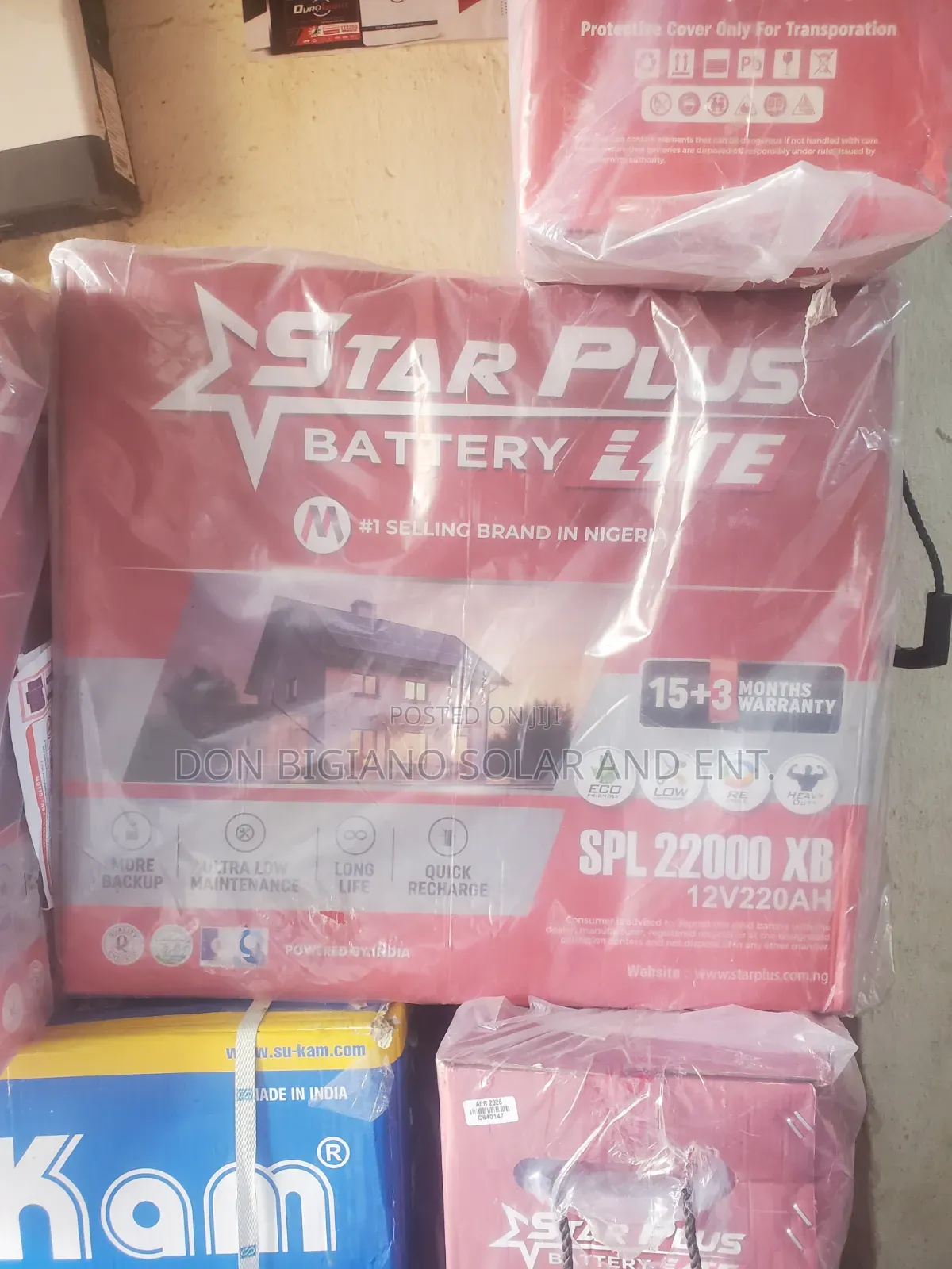 Star Plus Battery Life Tubular Battery