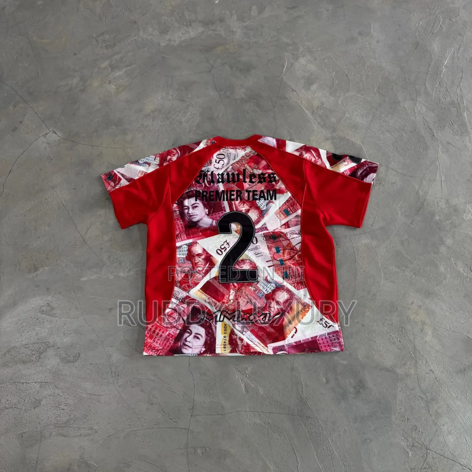 Crimson Chaos Graphic Tee