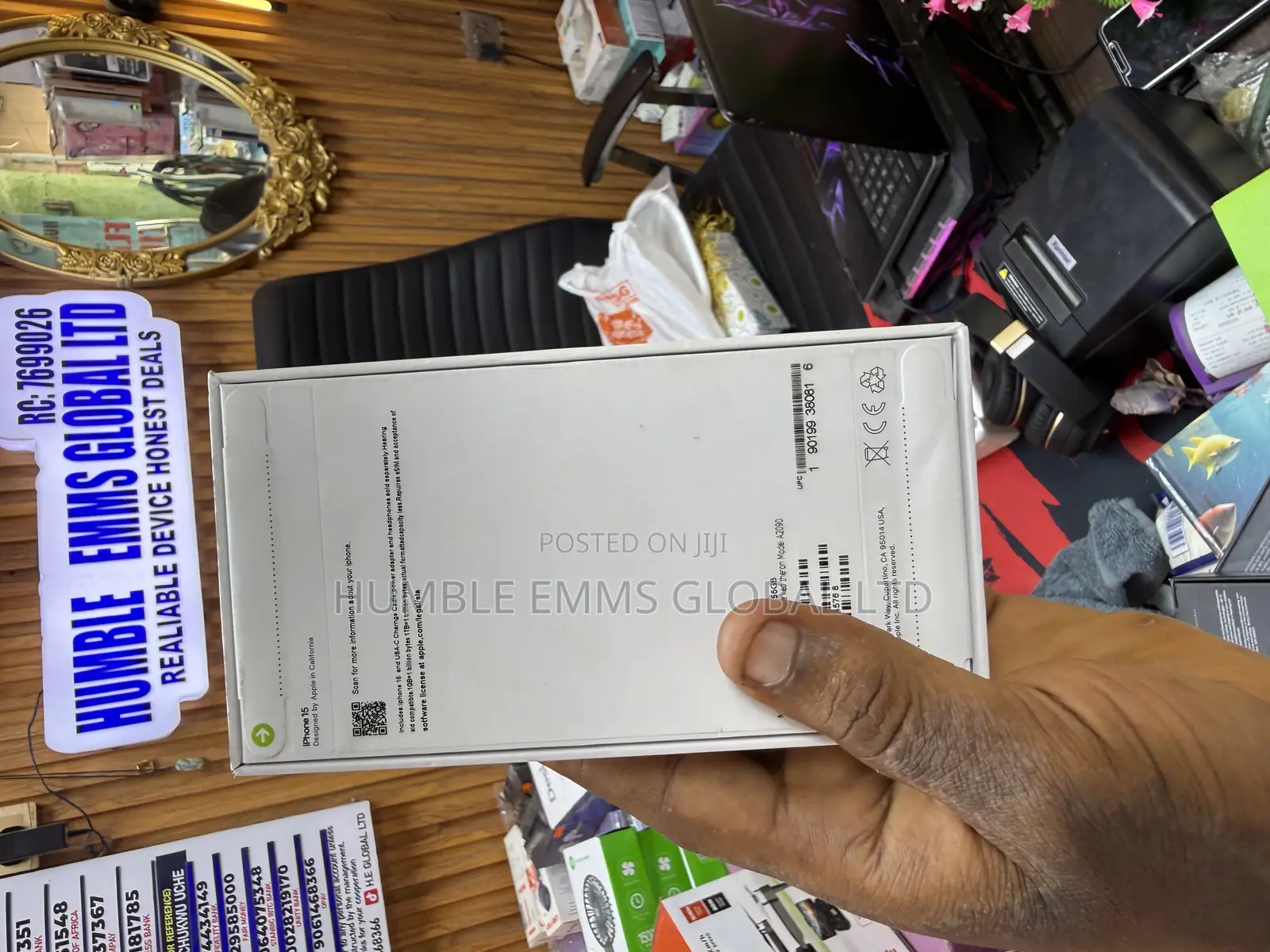 New Apple iPhone 15 256 GB Pink
