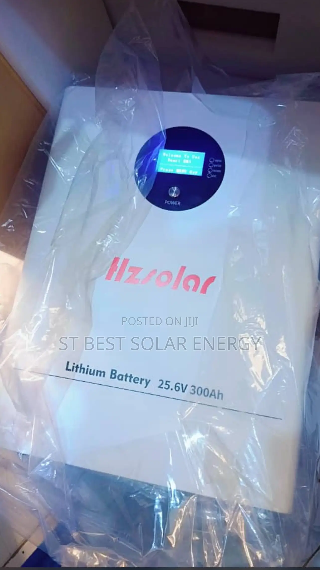 7.5kwh/24v Hzsolar Lithium Ion Battery