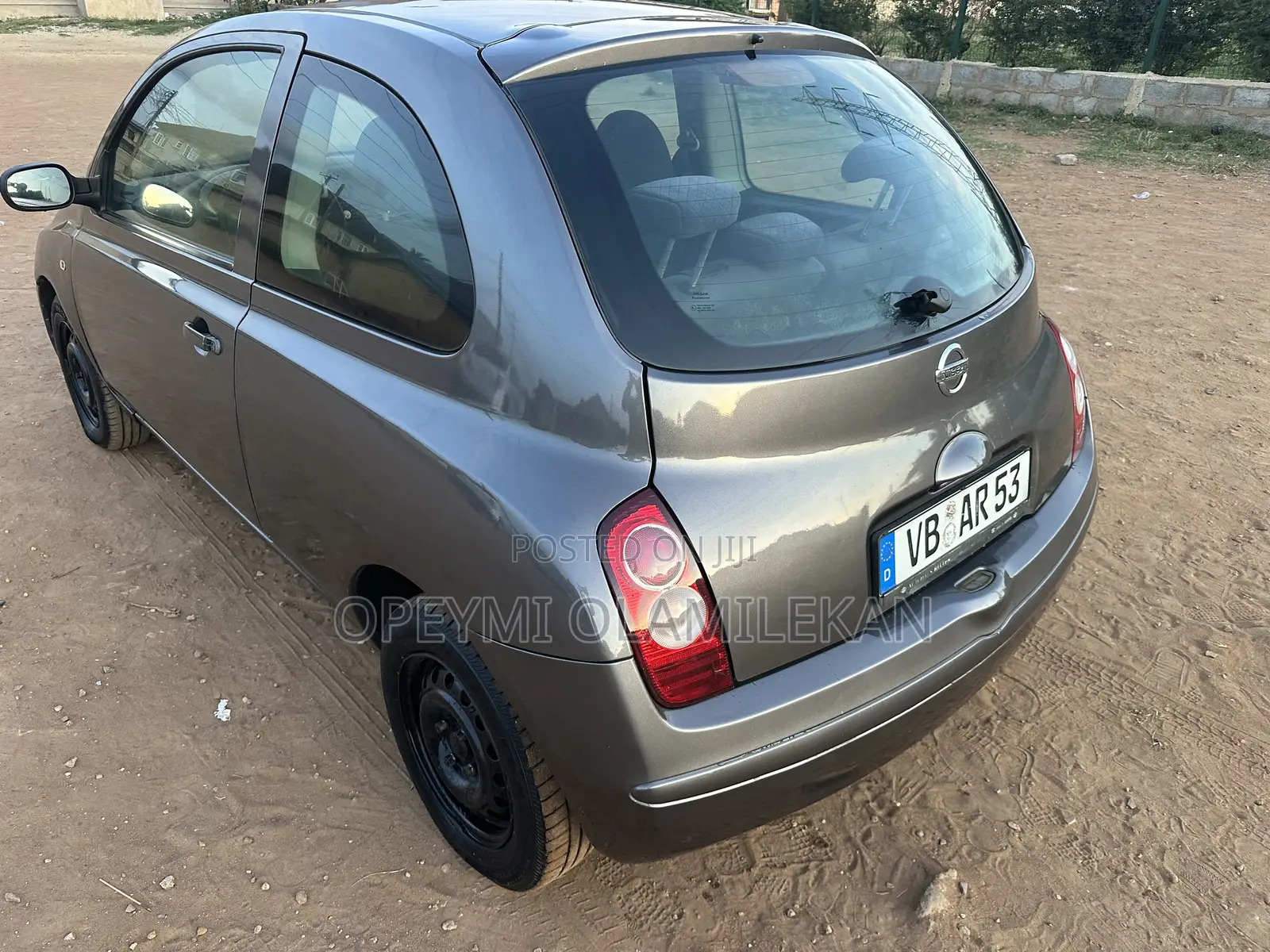 Nissan Micra 2003 Gray