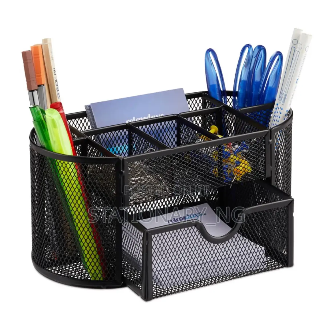 Desktop Memo Pen Holder
