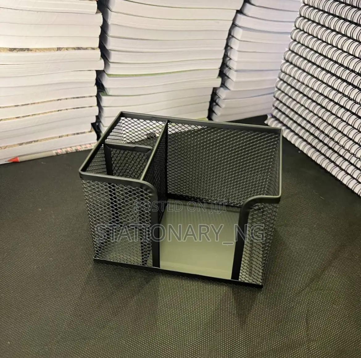 Desktop Memo Pen Holder