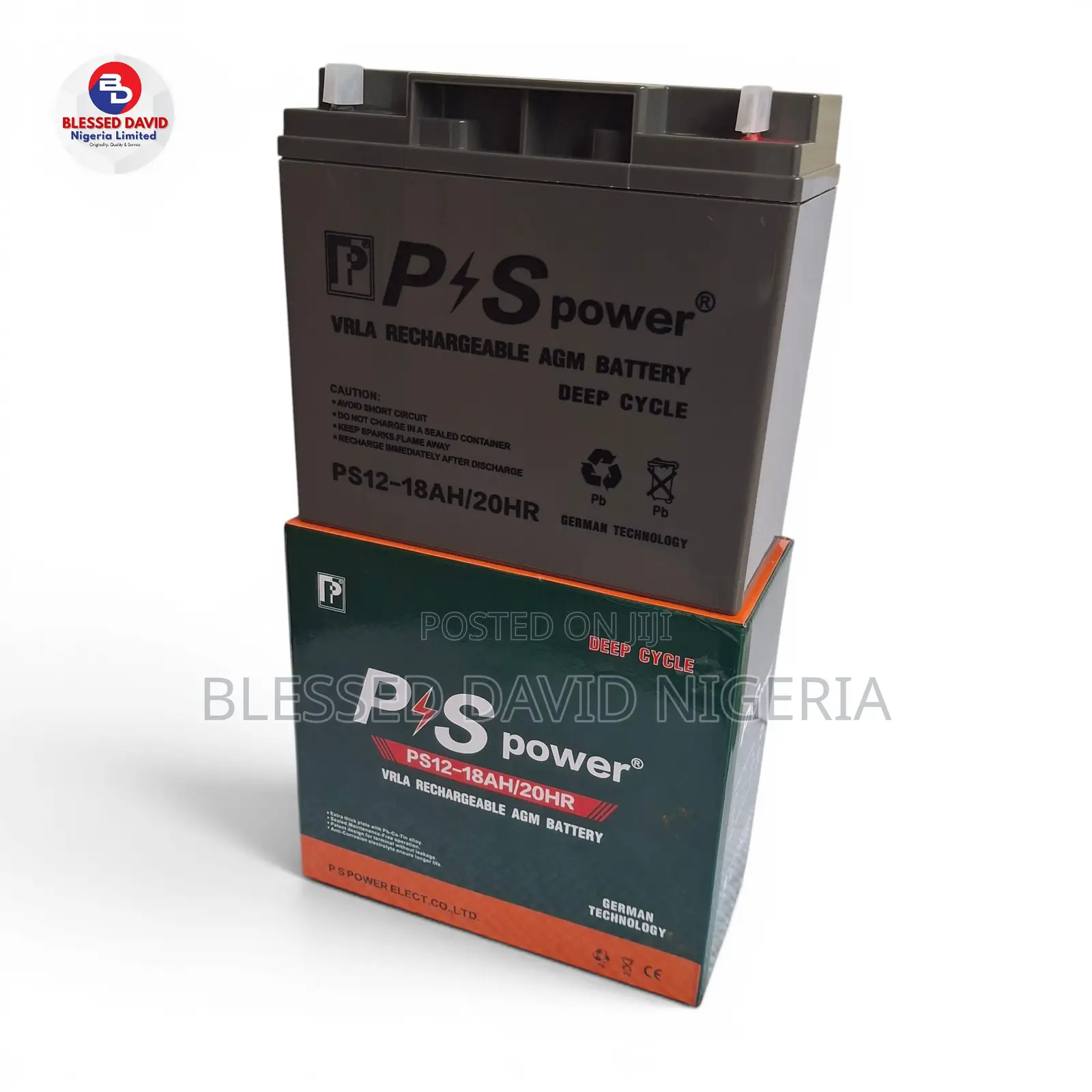 Ps Power 12v 18ah Replacement Battery