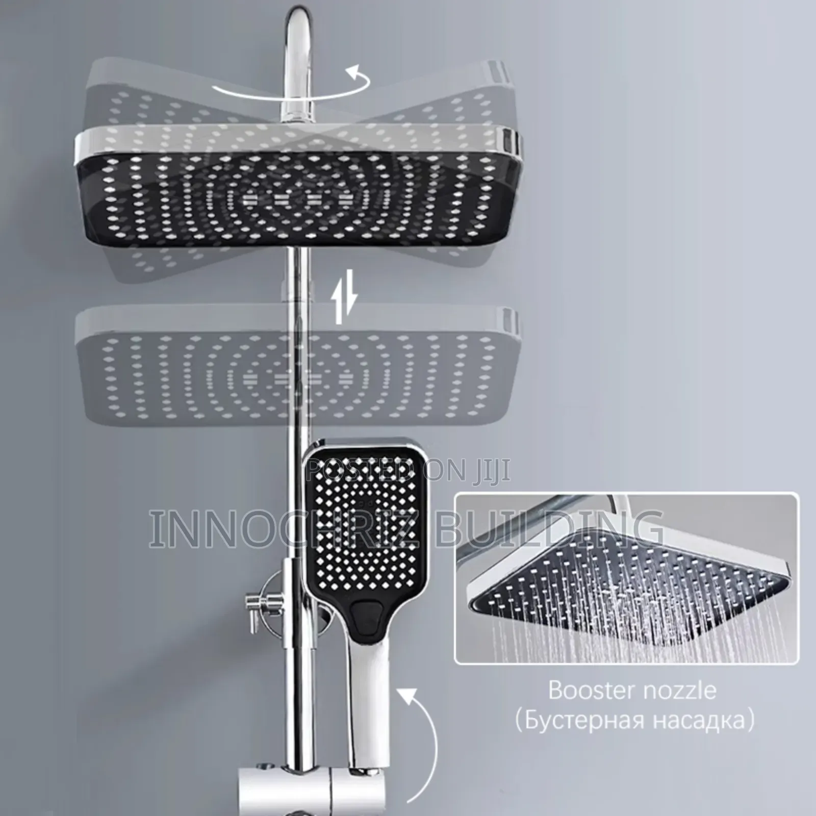 Stainless Big Piano Shower