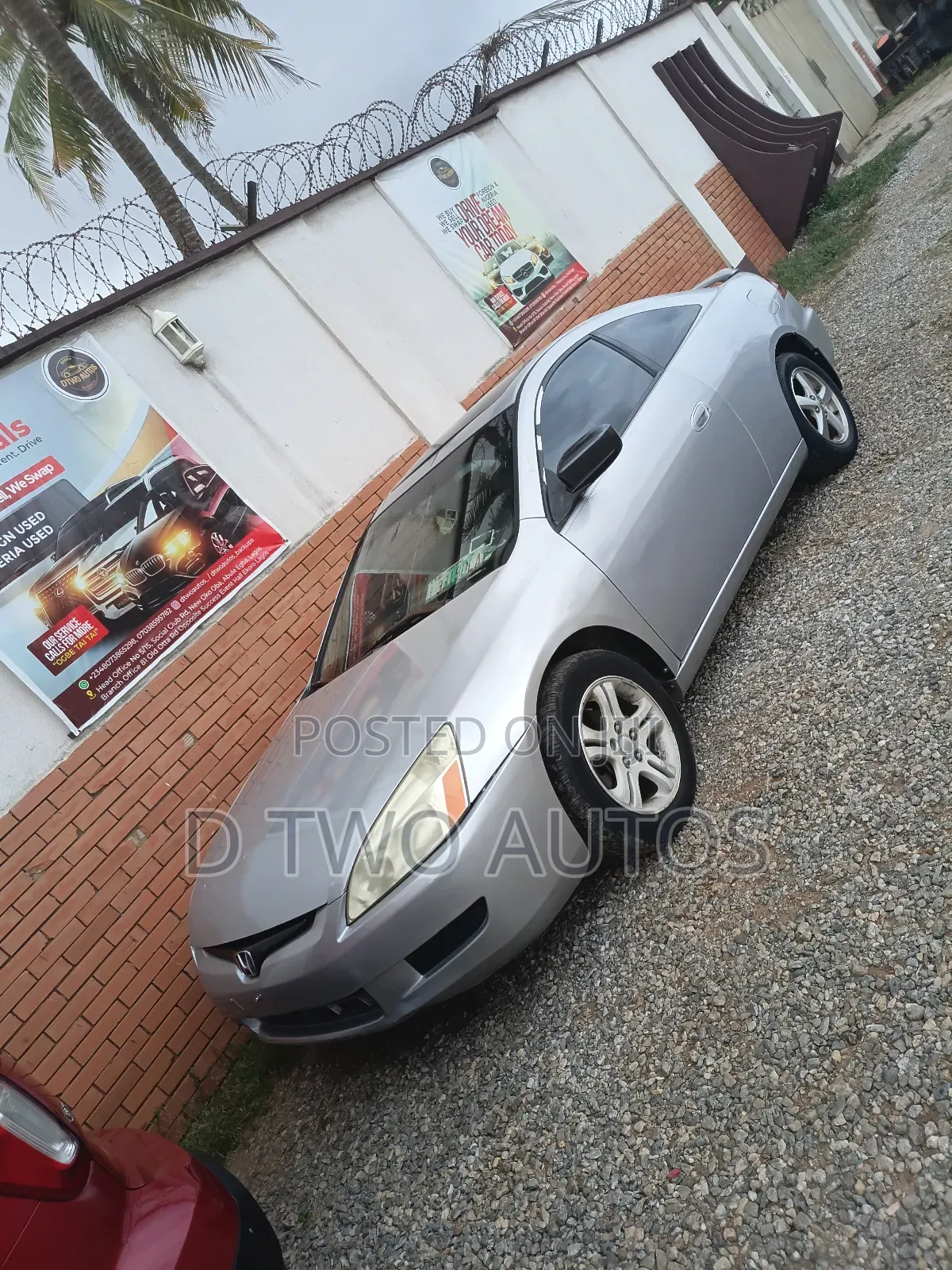 Honda Accord Coupe Automatic 2005 Silver