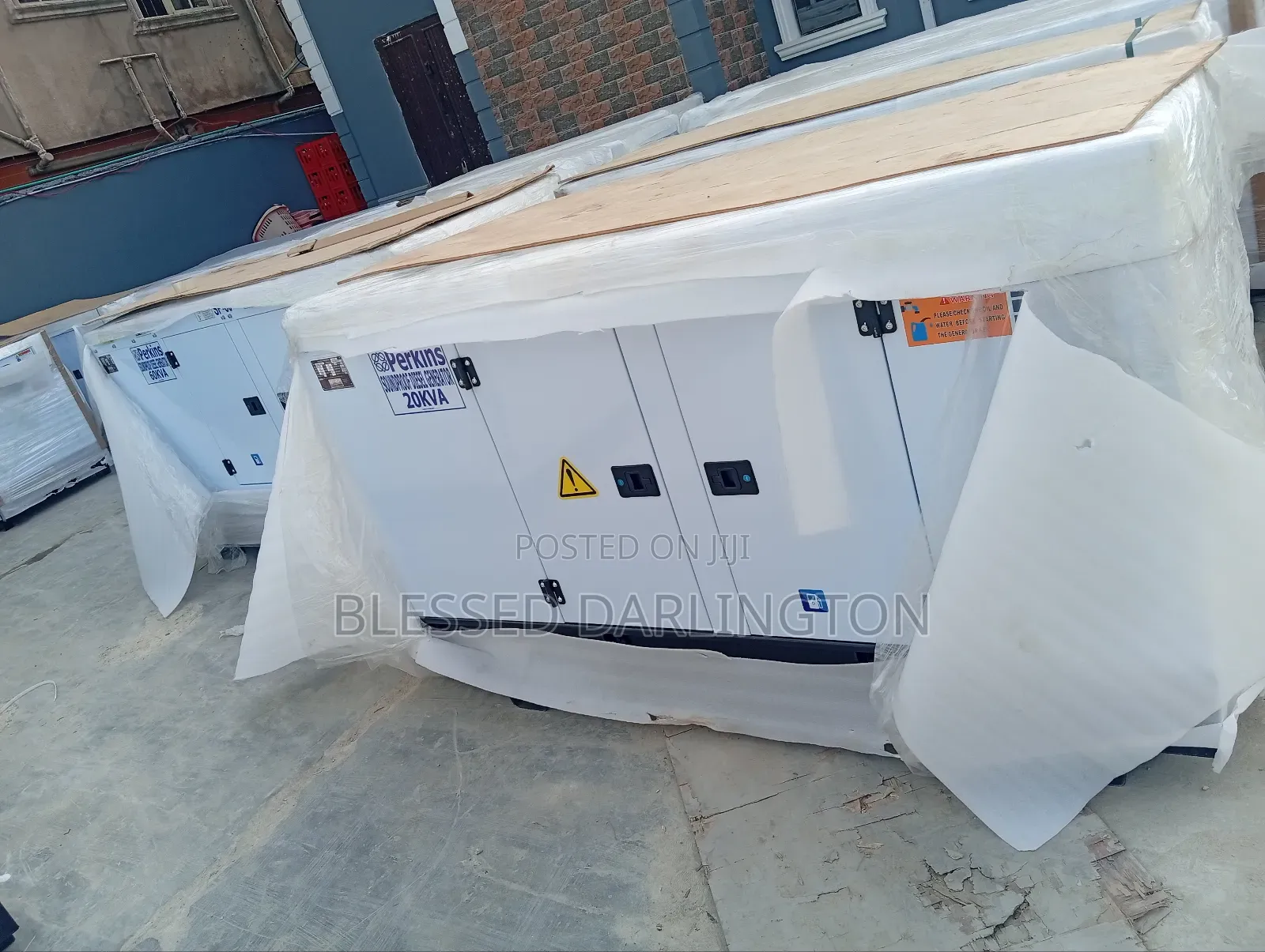 Brand New 20kva Perkins Soundproof Generator 2yrs Warranty