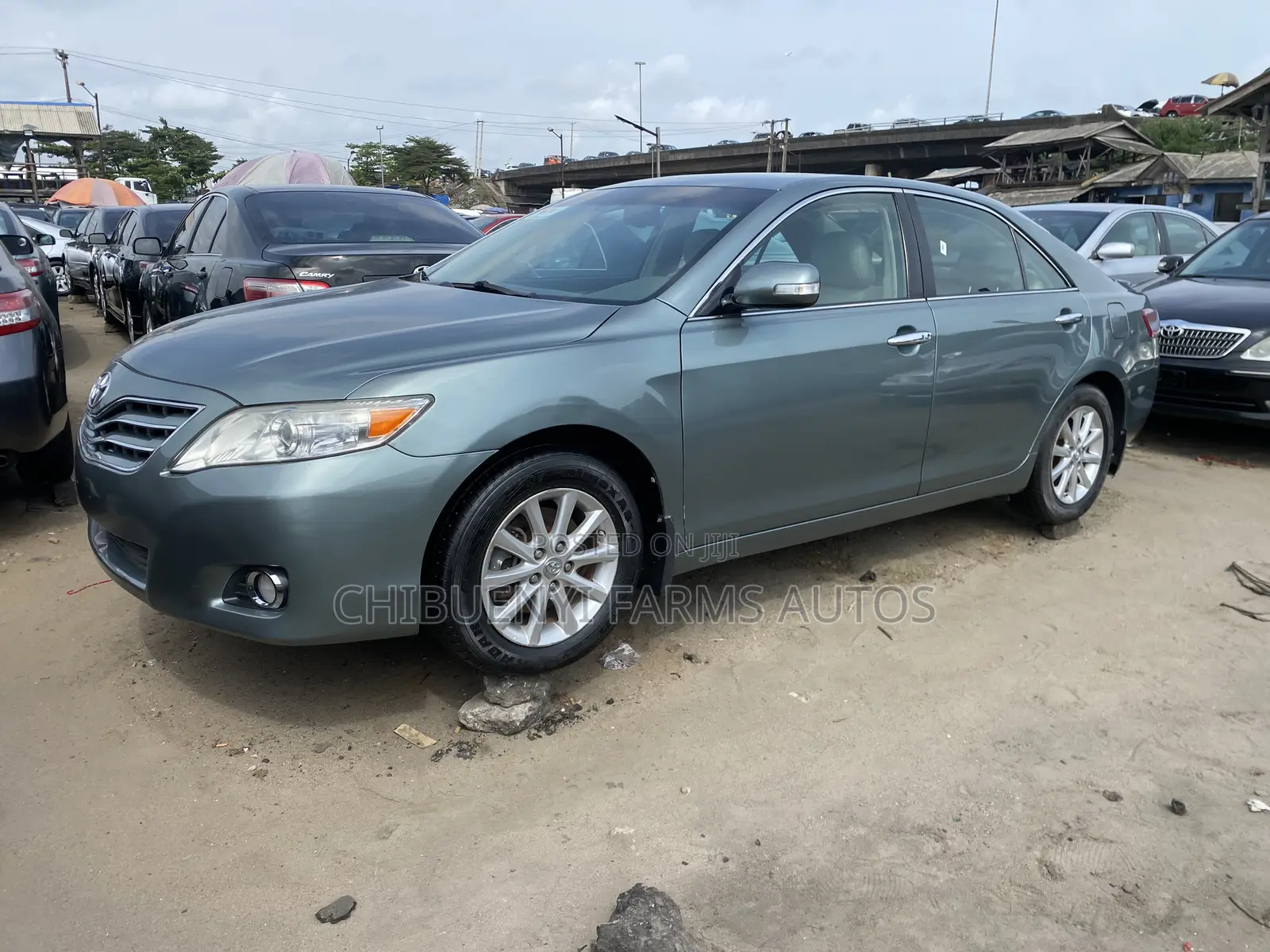 Toyota Camry XLE V6 4dr Sedan (3.5L 6cyl 6A) 2011 Green