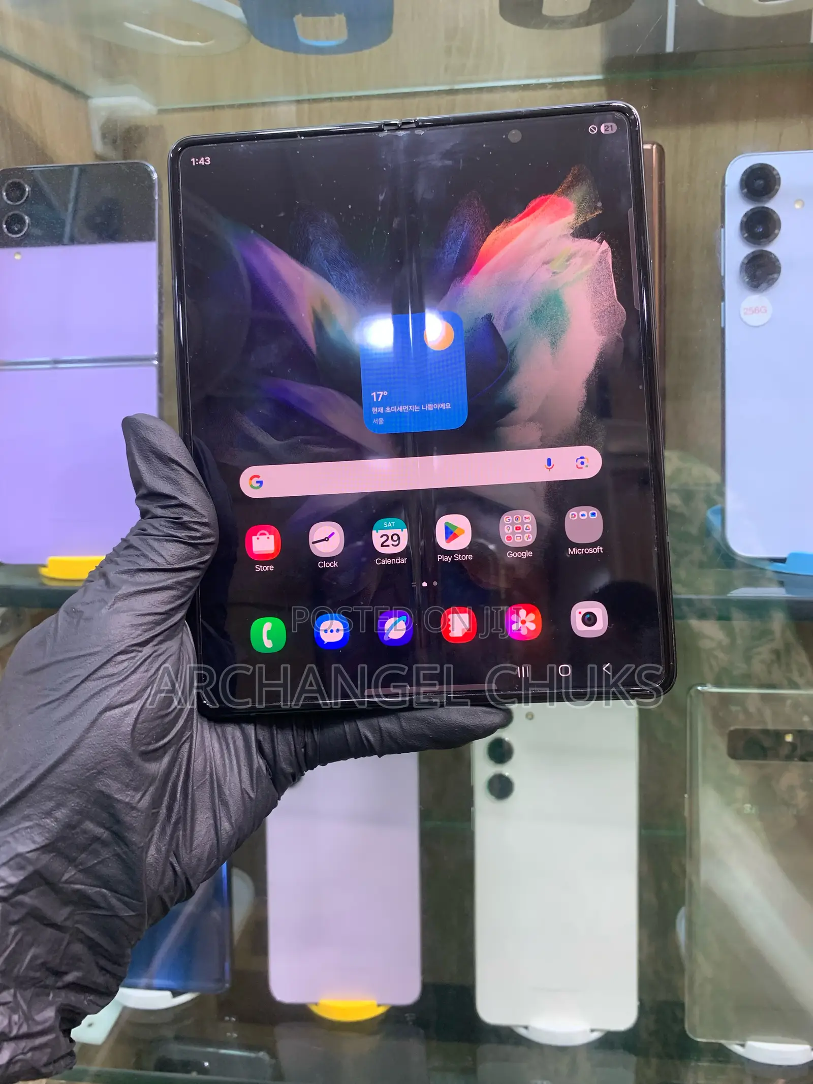 Samsung Galaxy Z Fold 3 256 GB Black