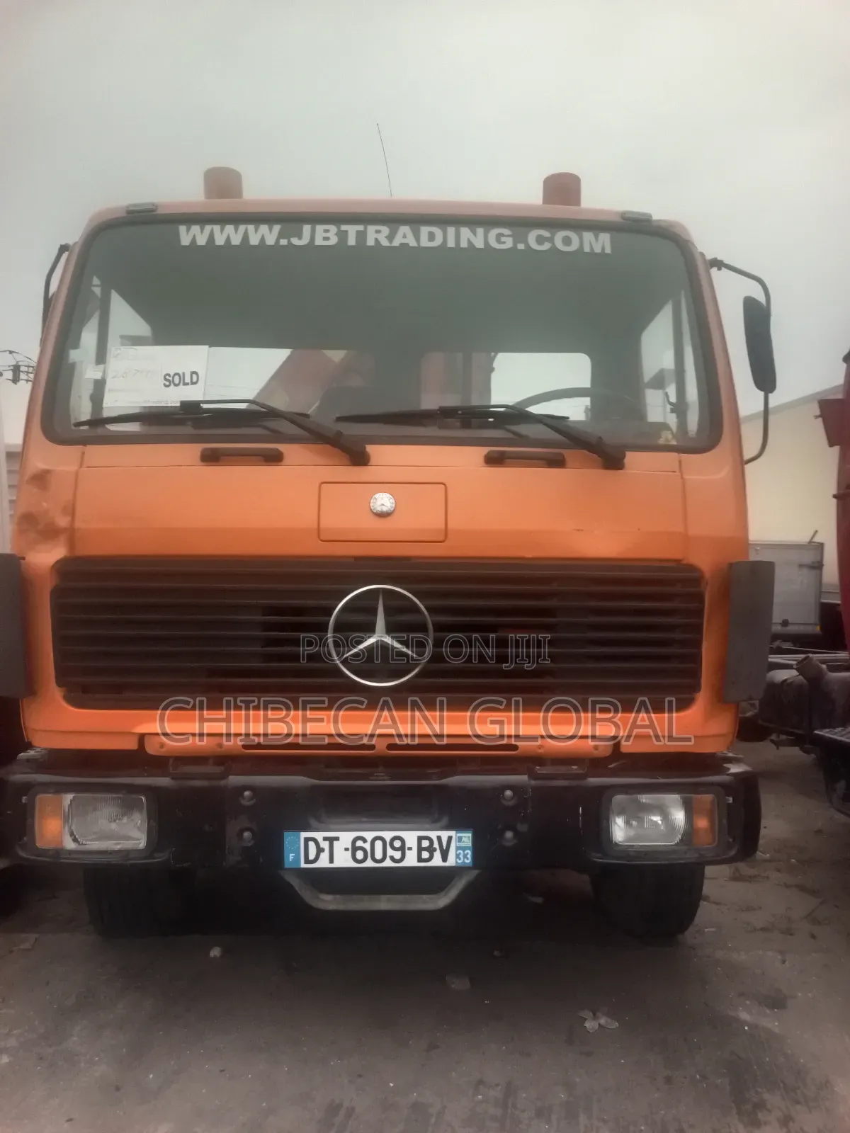 1617 Tipper With Hiab Crane (Foreign Used)
