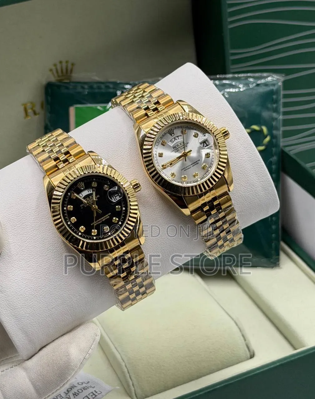 Rolex Ladies Beautiful Daydate Watches in Different Colors