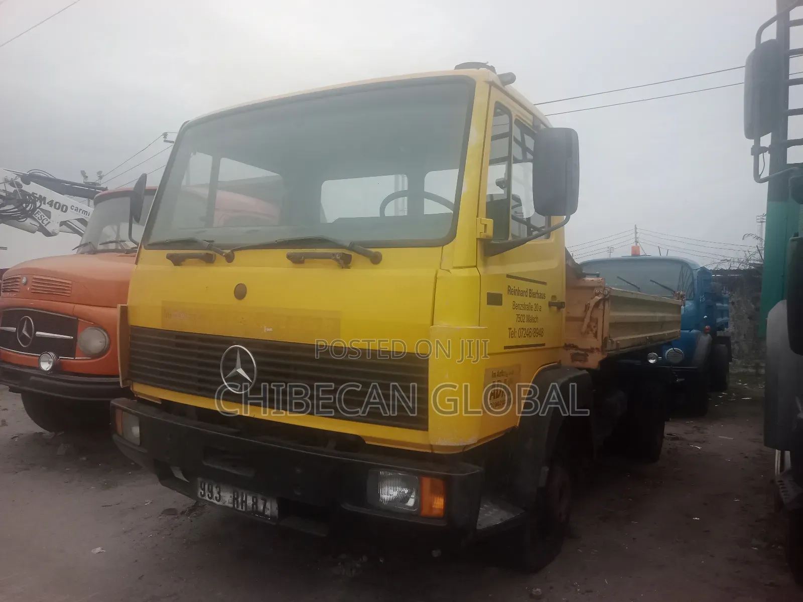814 Tipper (Foreign Used),6 Tyres,