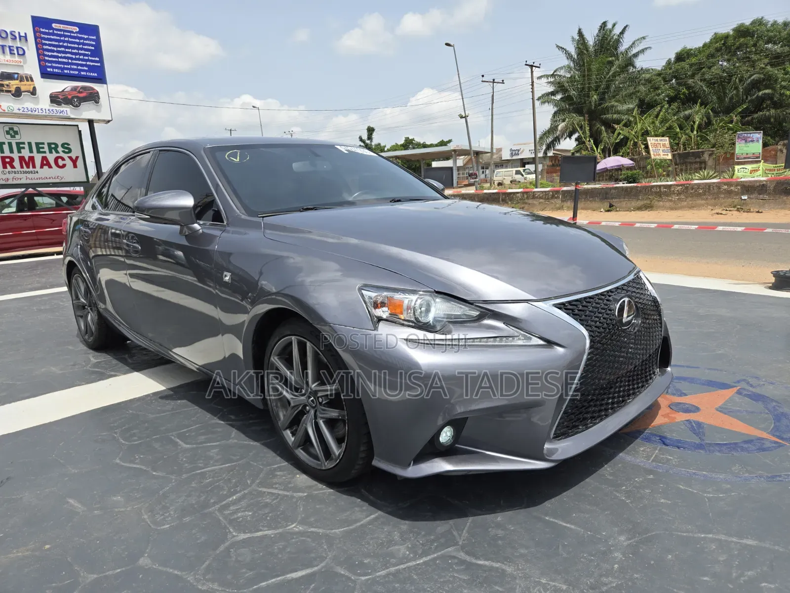 Lexus IS 350 AWD 2014 Gray
