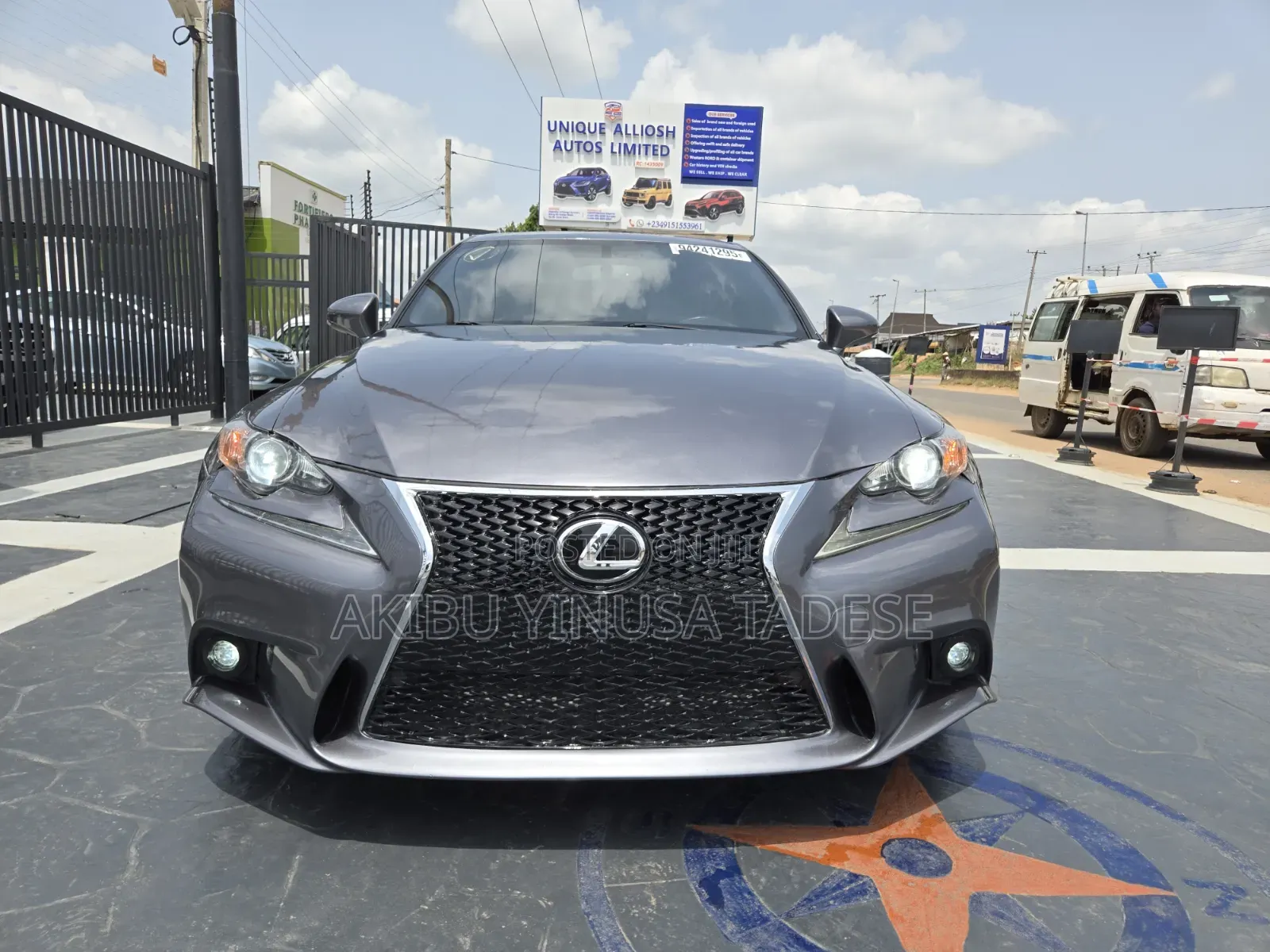 Lexus IS 350 AWD 2014 Gray