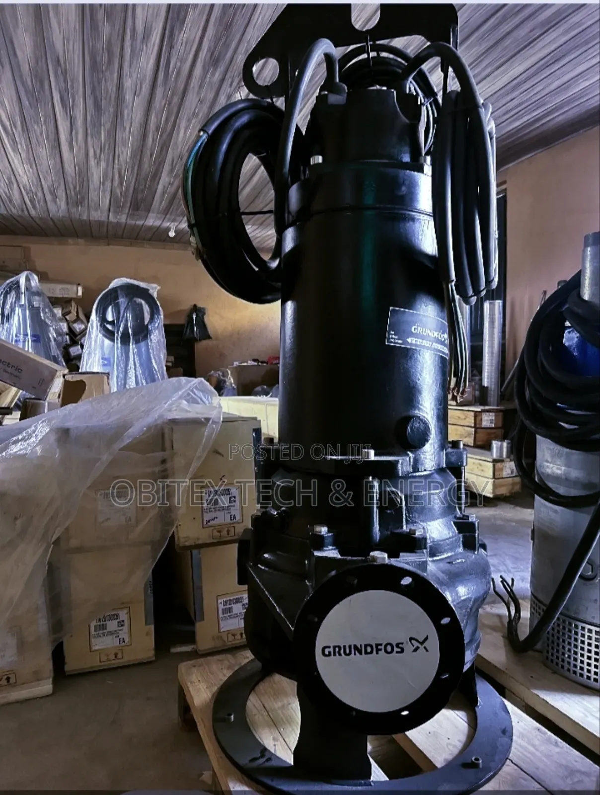 Grundfos 56kw Industrial Submersible Water Pump(Heavy Duty,100l/S Flow