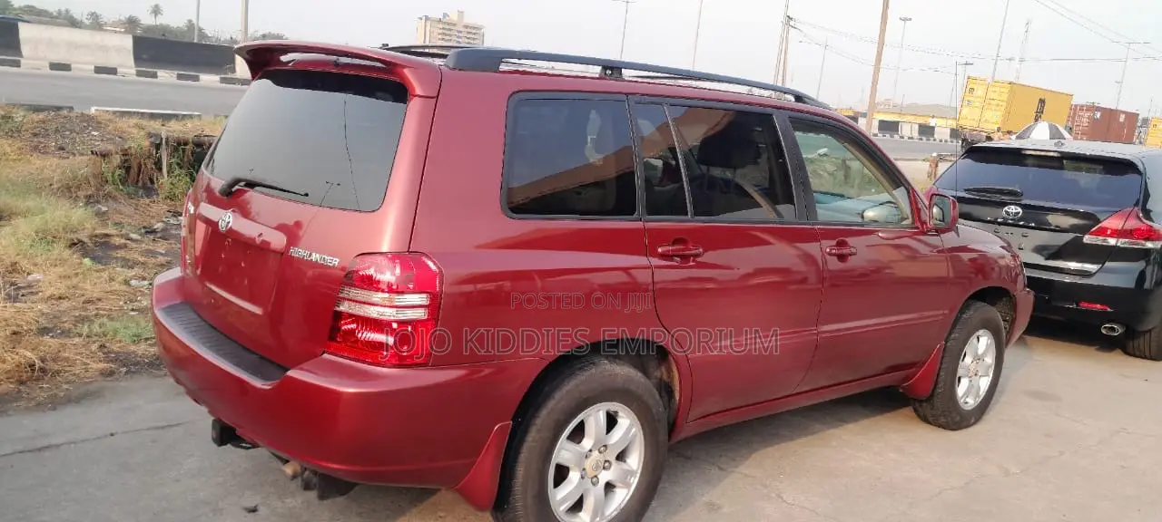Toyota Highlander 2002 Maroon