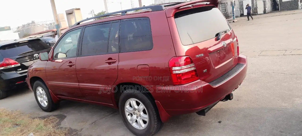 Toyota Highlander 2002 Maroon