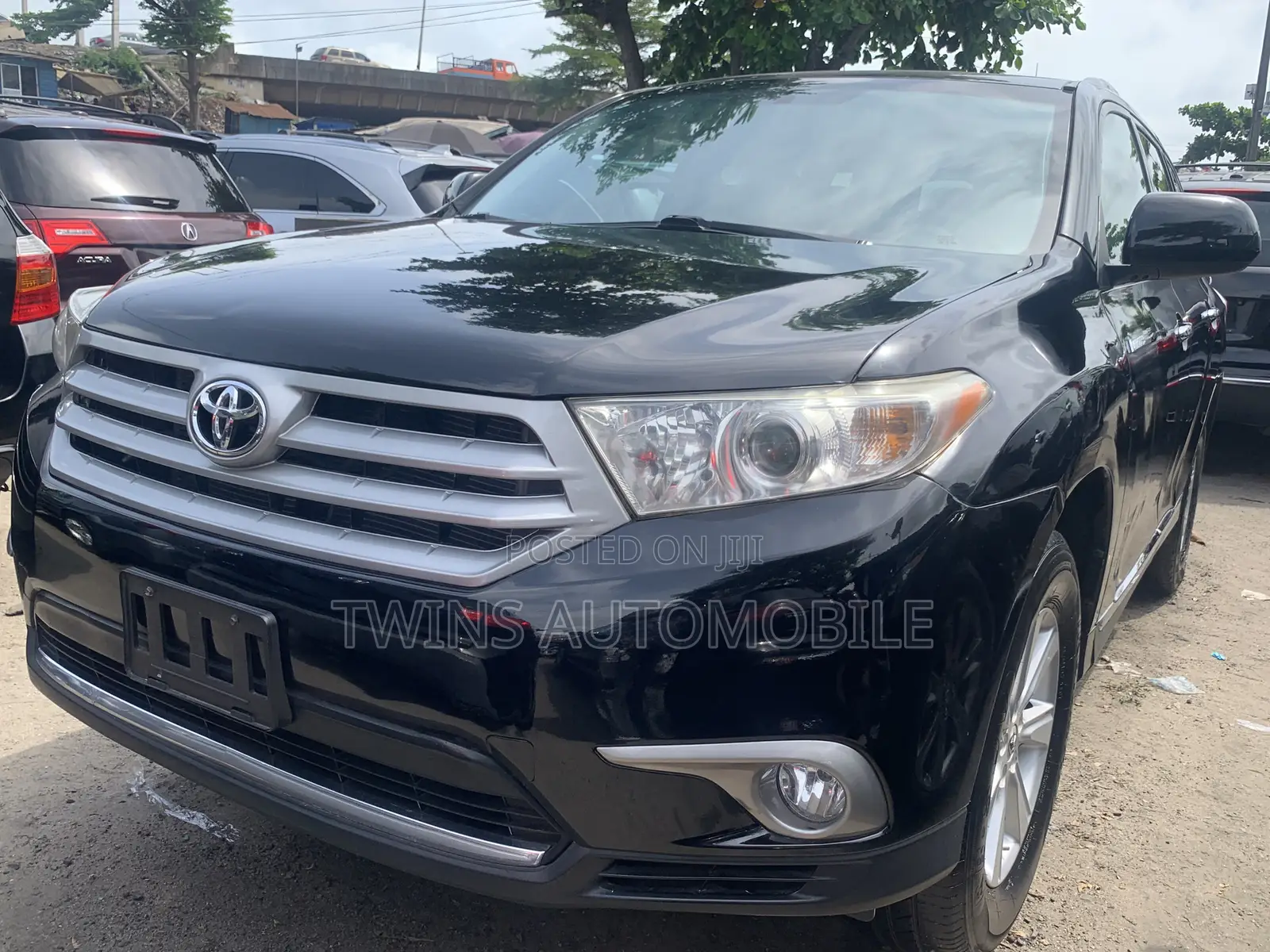 Toyota Highlander Limited 2012 Black