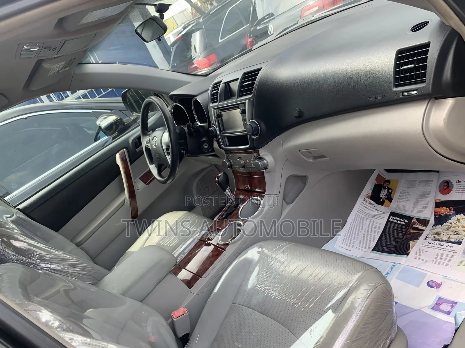 Toyota Highlander Limited 2012 Black