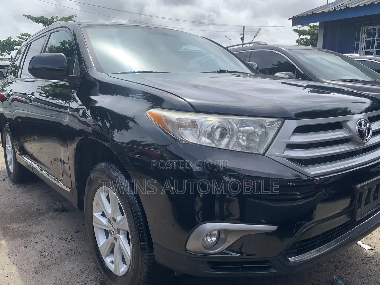 Toyota Highlander Limited 2012 Black
