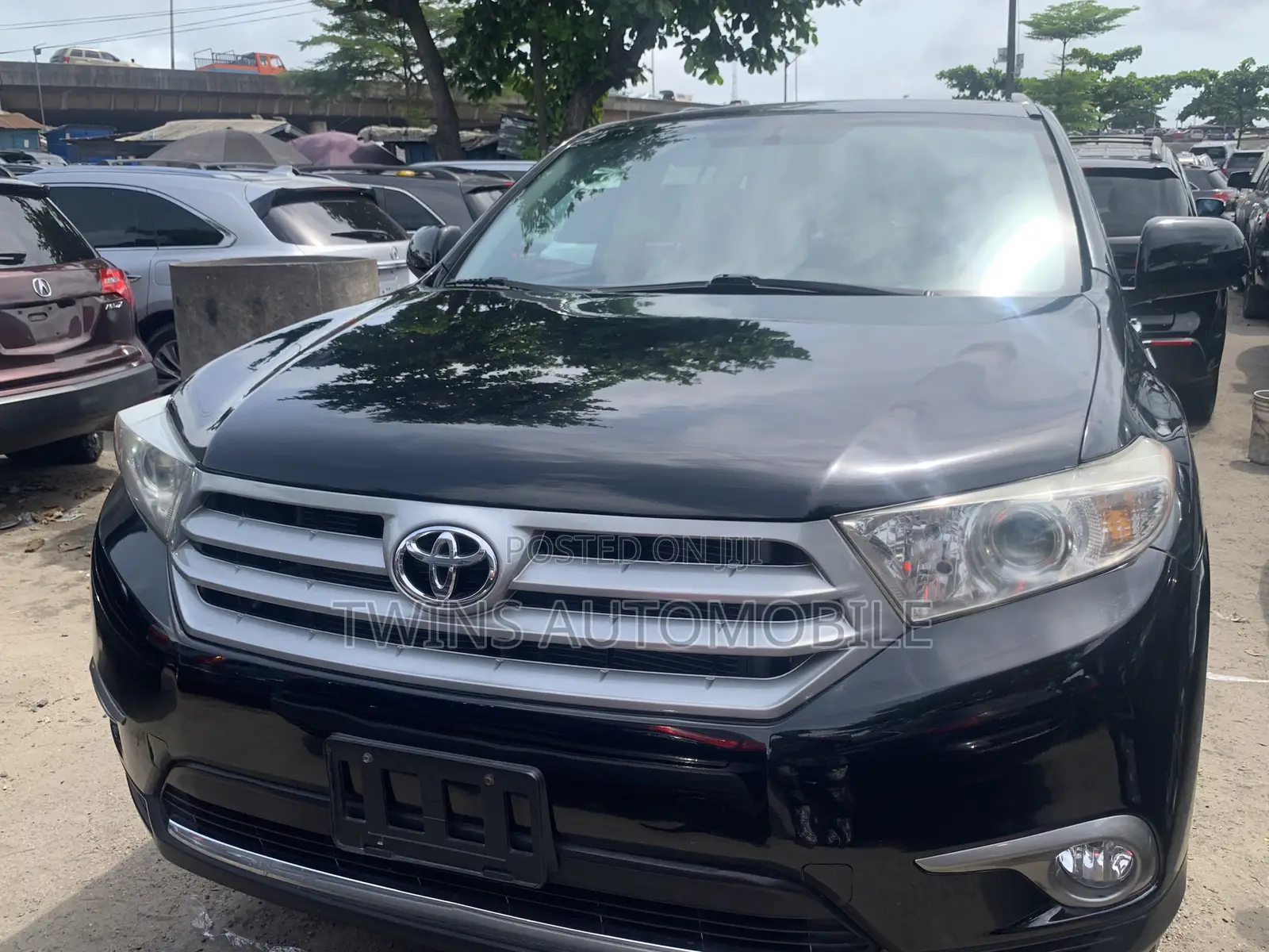 Toyota Highlander Limited 2012 Black