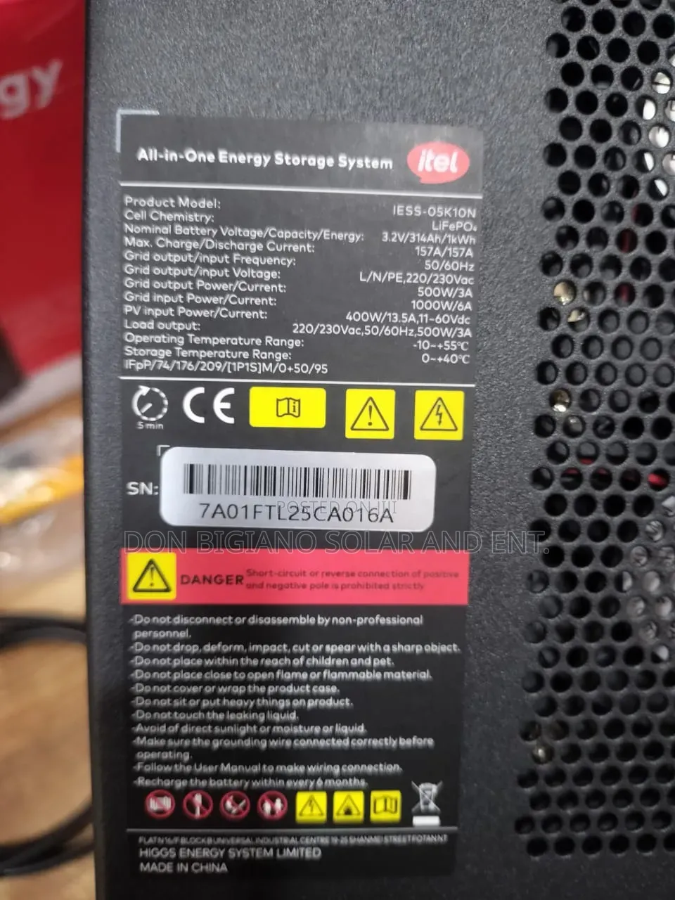 Itel All in One Power Tank
