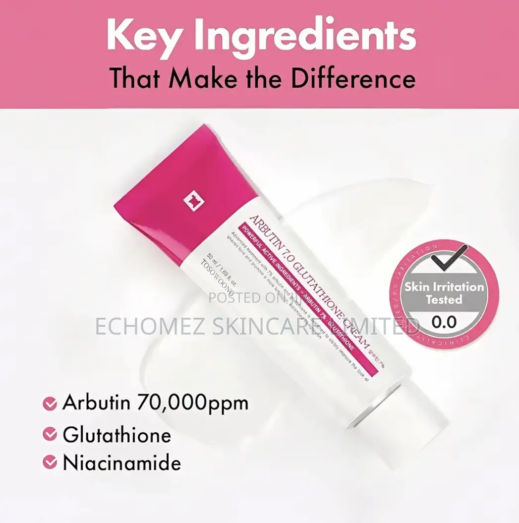 Tosowong Arbutin 7.0 +Trax 4.0 Face Cream