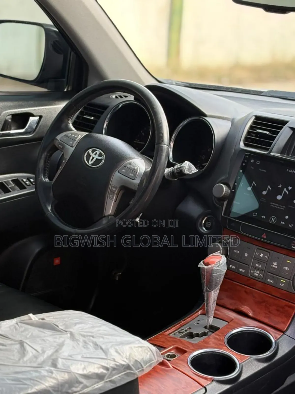 Toyota Highlander Limited 2008 Black