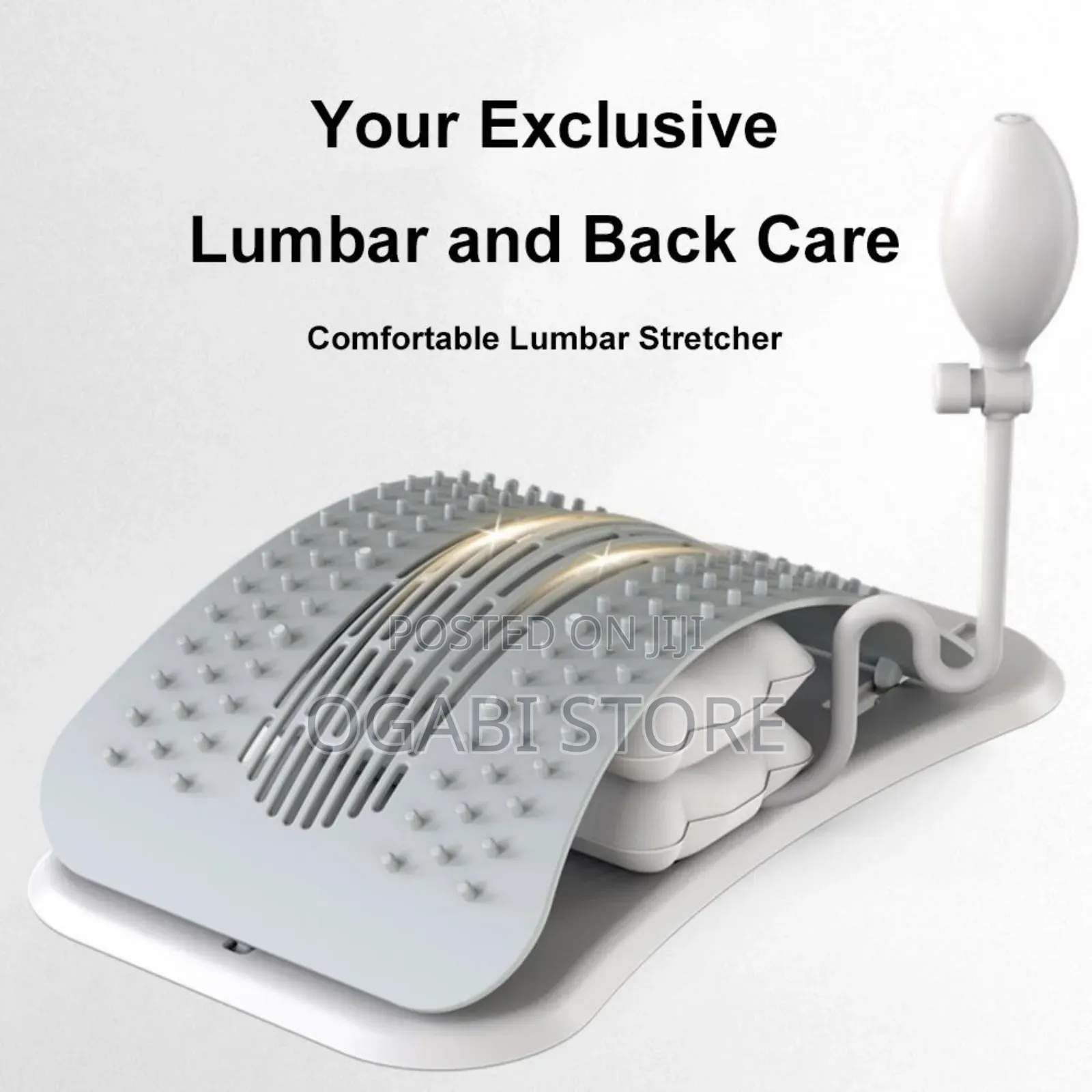 Electric Lumbar Back Care Stretcher – Comfortable Back Support Board