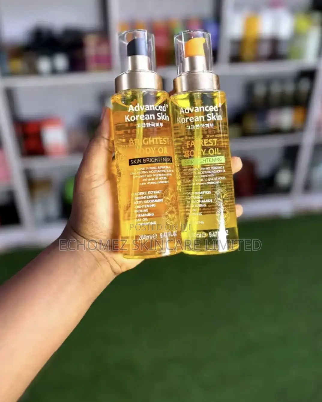 Advance Korean Skin Lightening And Skin Brightening Body Oil