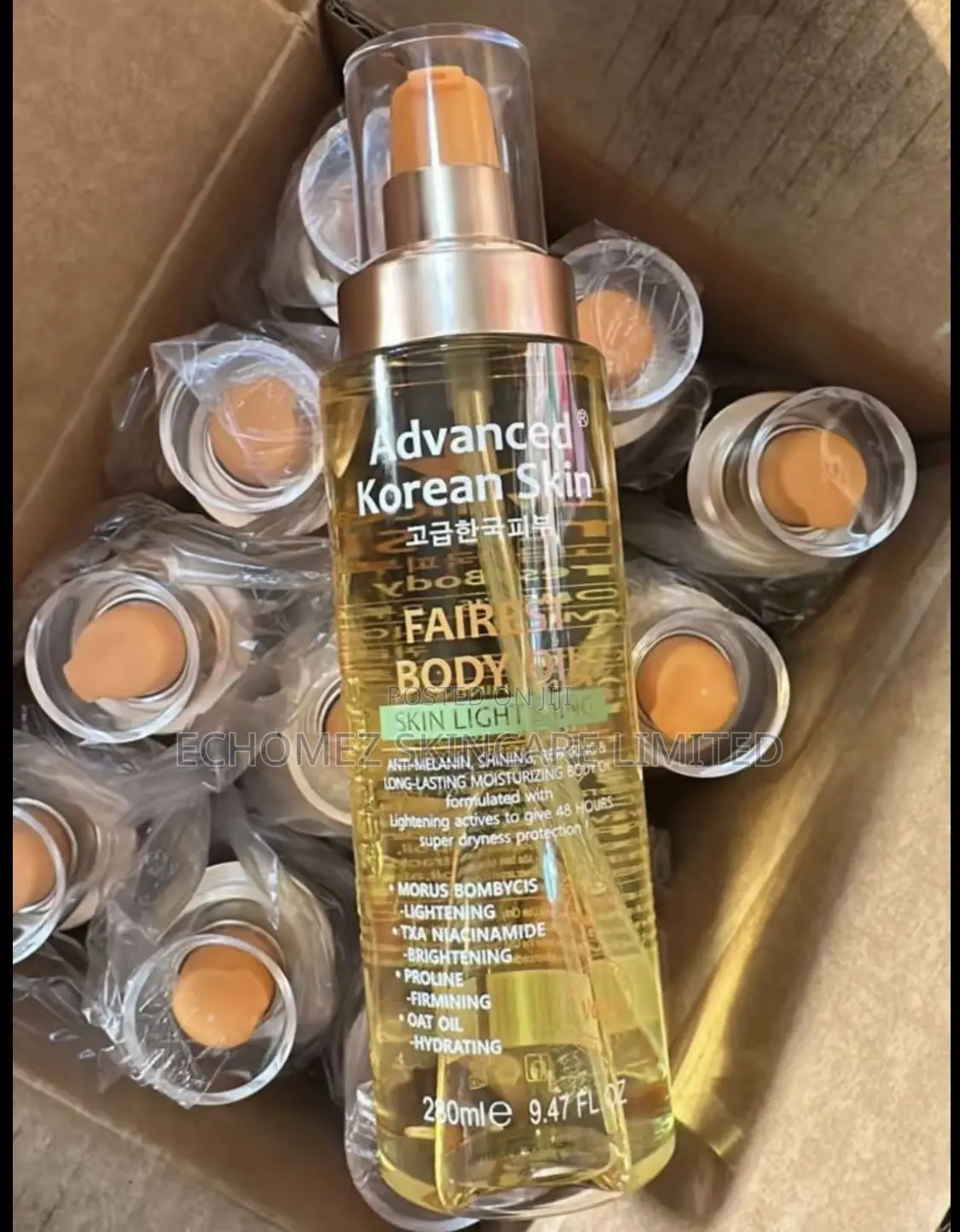 Advance Korean Skin Lightening And Skin Brightening Body Oil