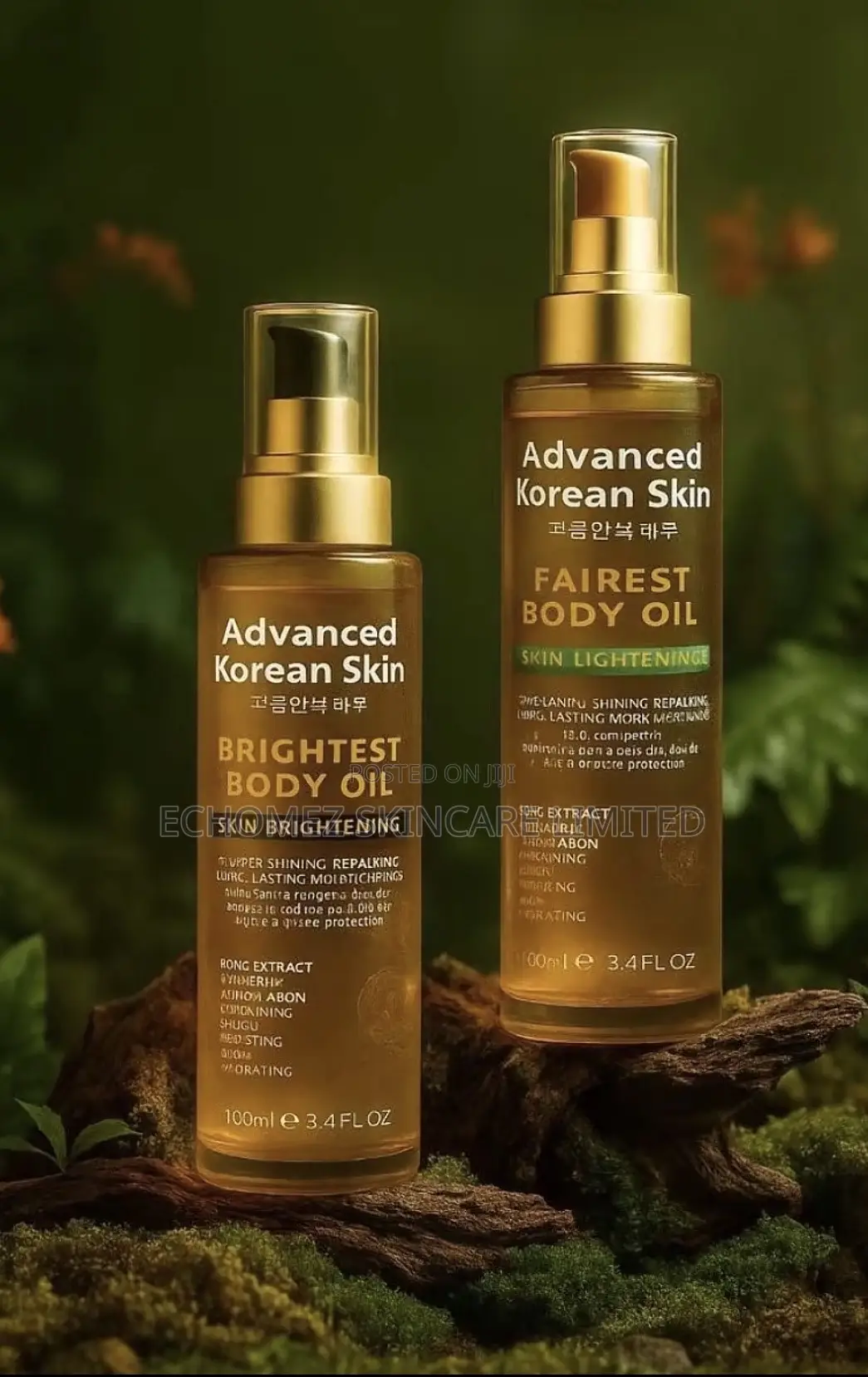Advance Korean Skin Lightening And Skin Brightening Body Oil