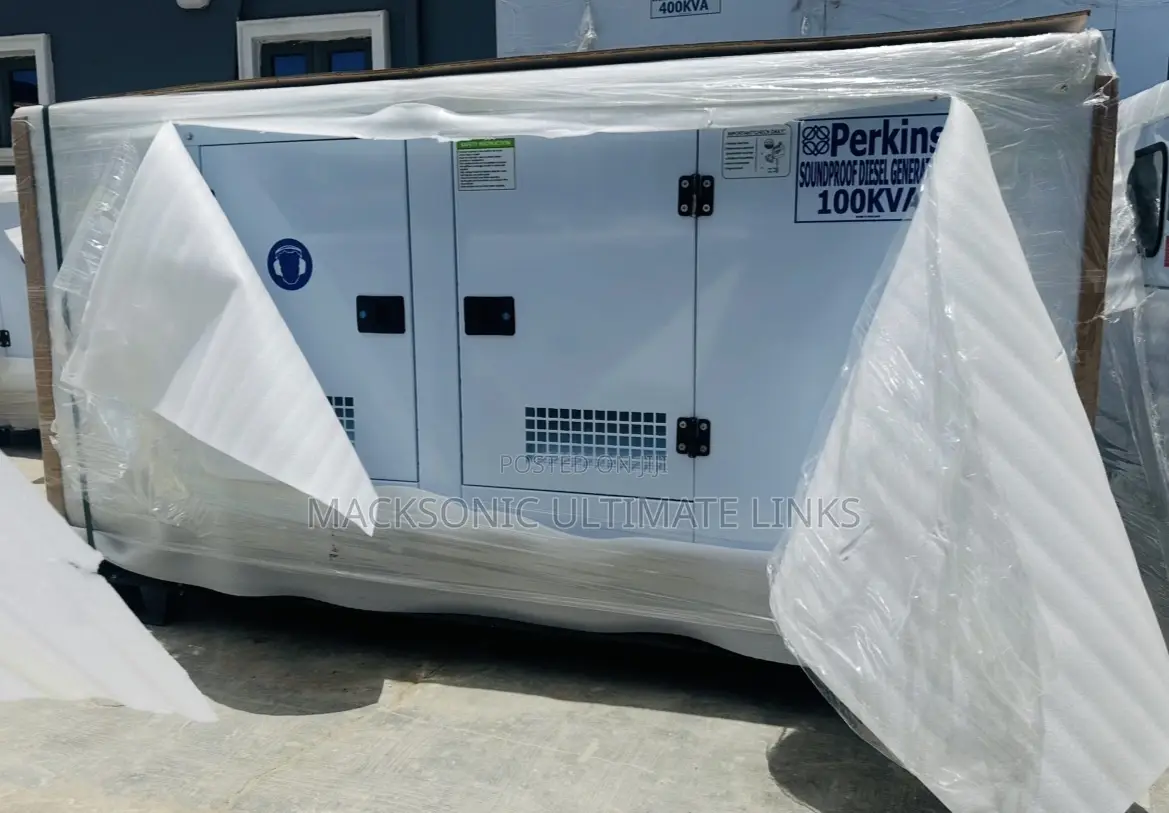 Original Uk Perkins Soundproof Generator Sp100kva