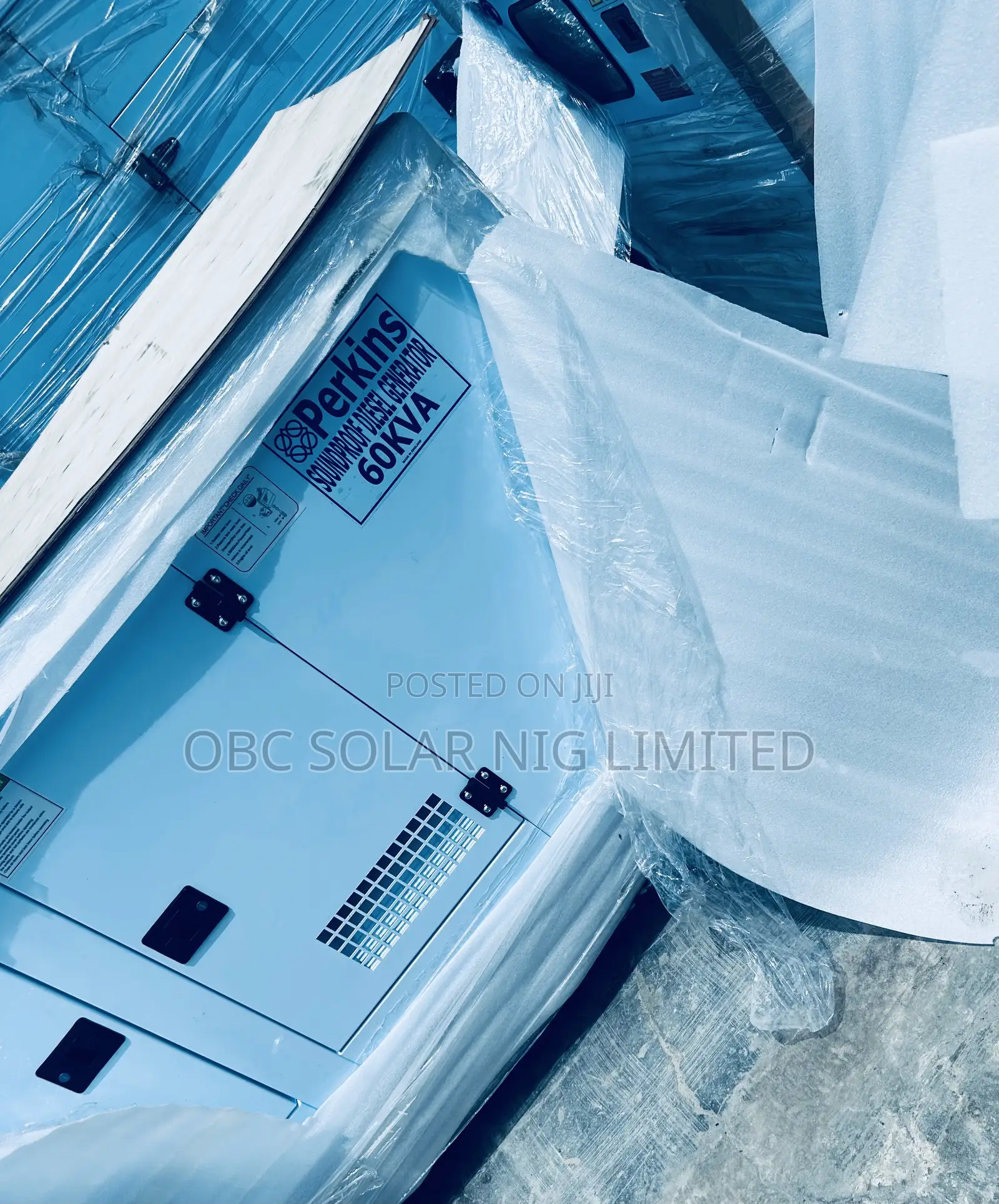 No Nepa Wahala – 60kva Perkins Soundproof Generator Don Land