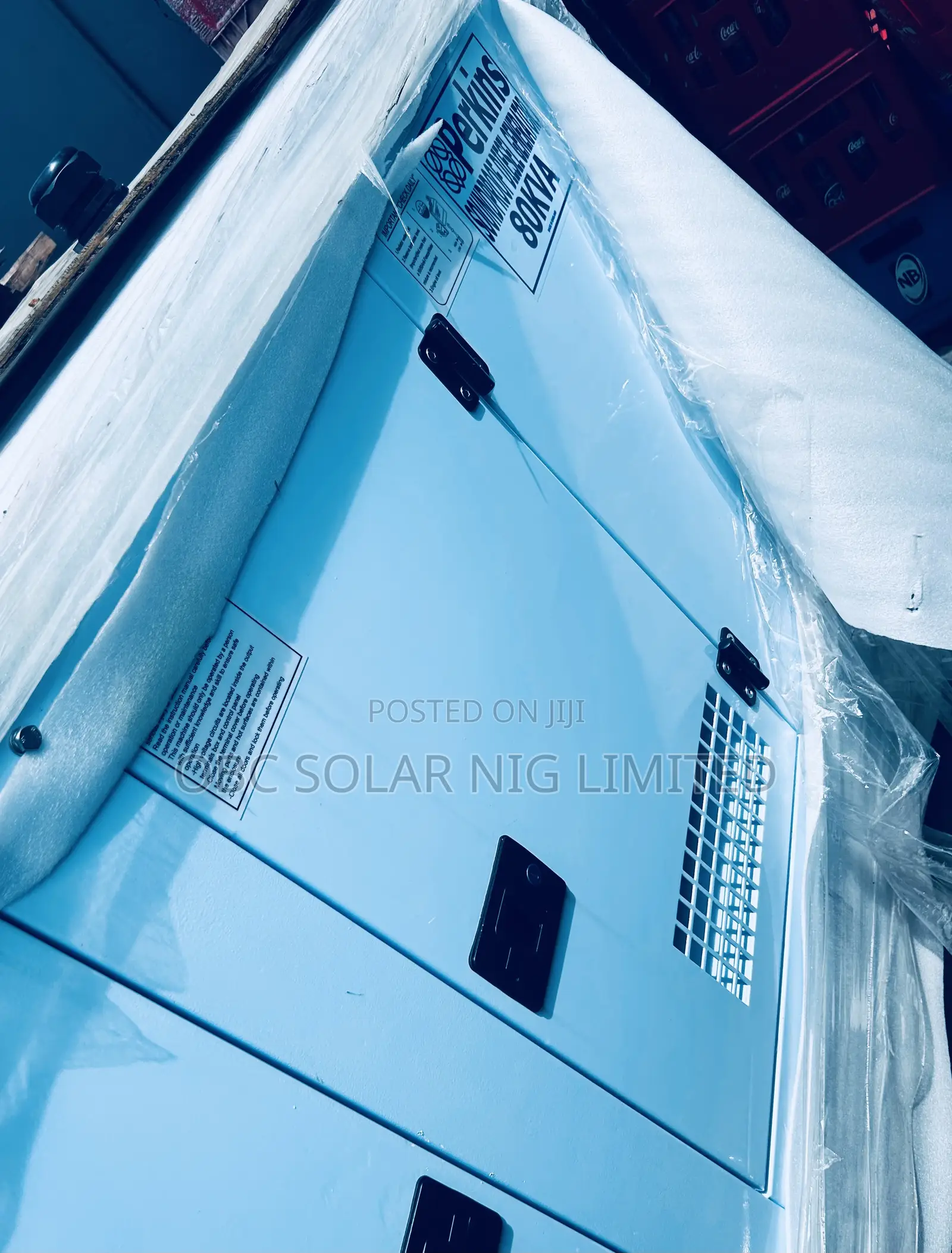 Run Your Business Smoothly – 60kva Perkins Soundproof Generator