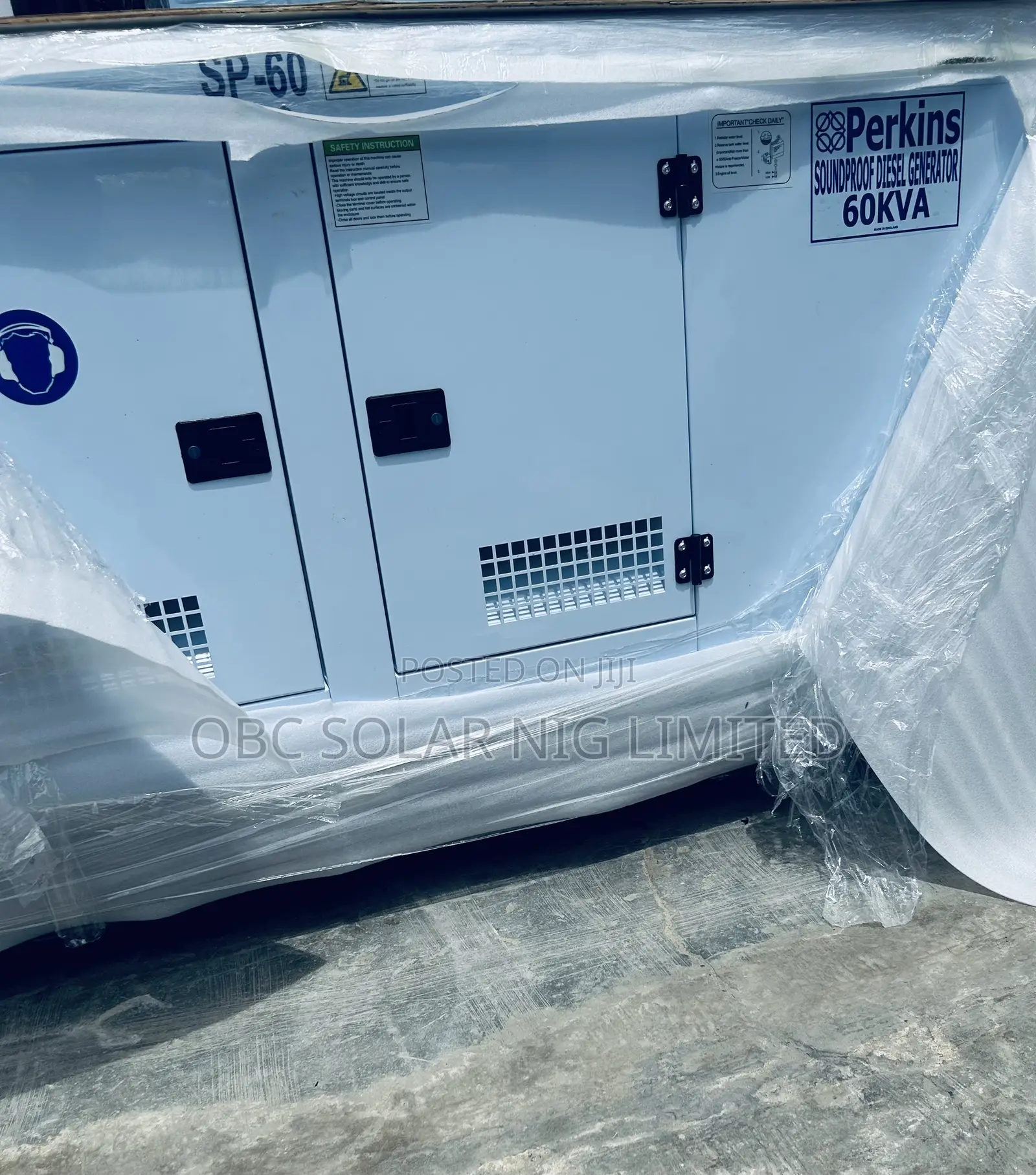 Uk Standard 60kva Perkins Soundproof Energy – Strong, Silent, Reliable