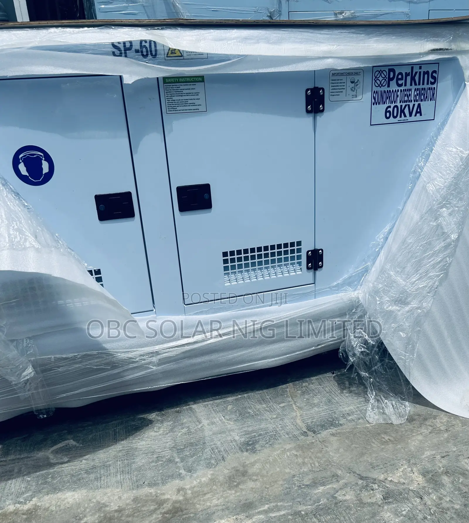 Soundproof 60kva Generator – Built for Nigerian Hustle