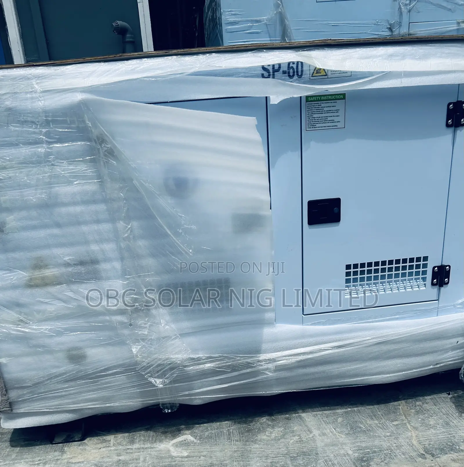 Soundproof 60kva Perkins Generator – No Noise, Just Full Power