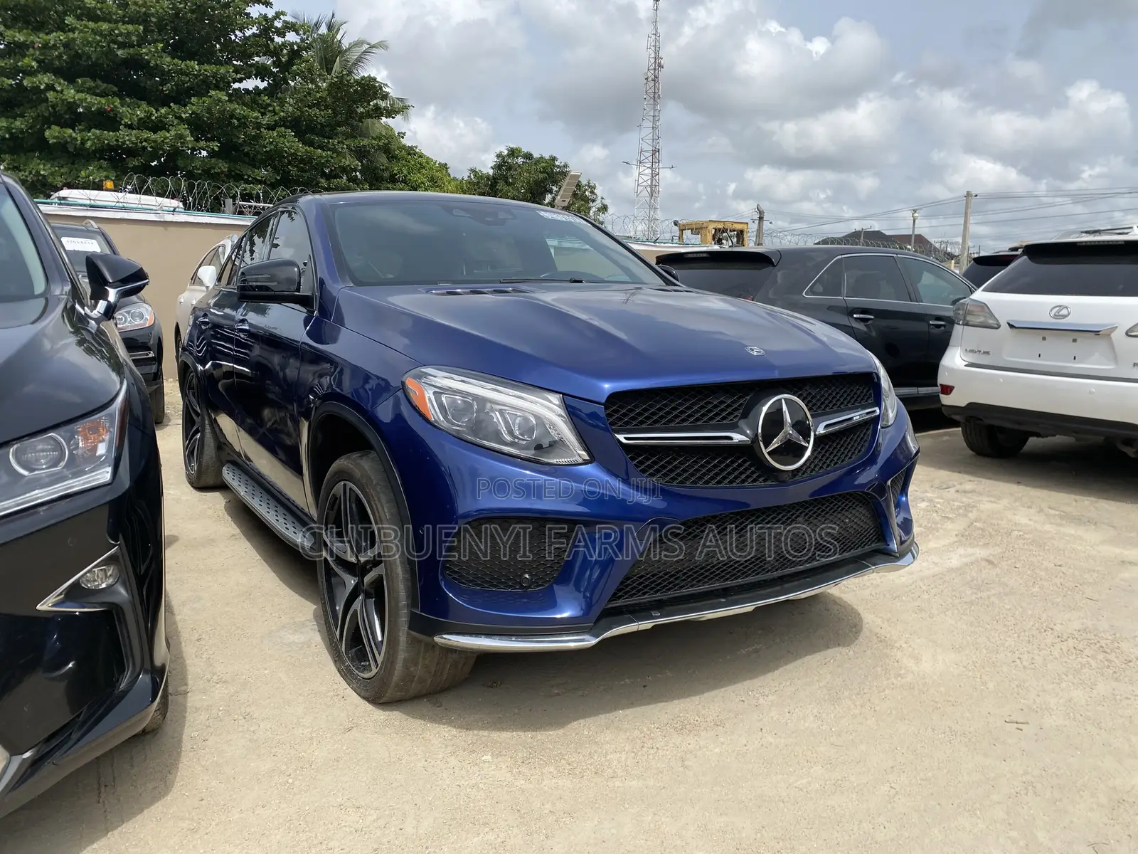 Mercedes-Benz GLE-Class AMG GLE 43 4MATIC 2019 Blue