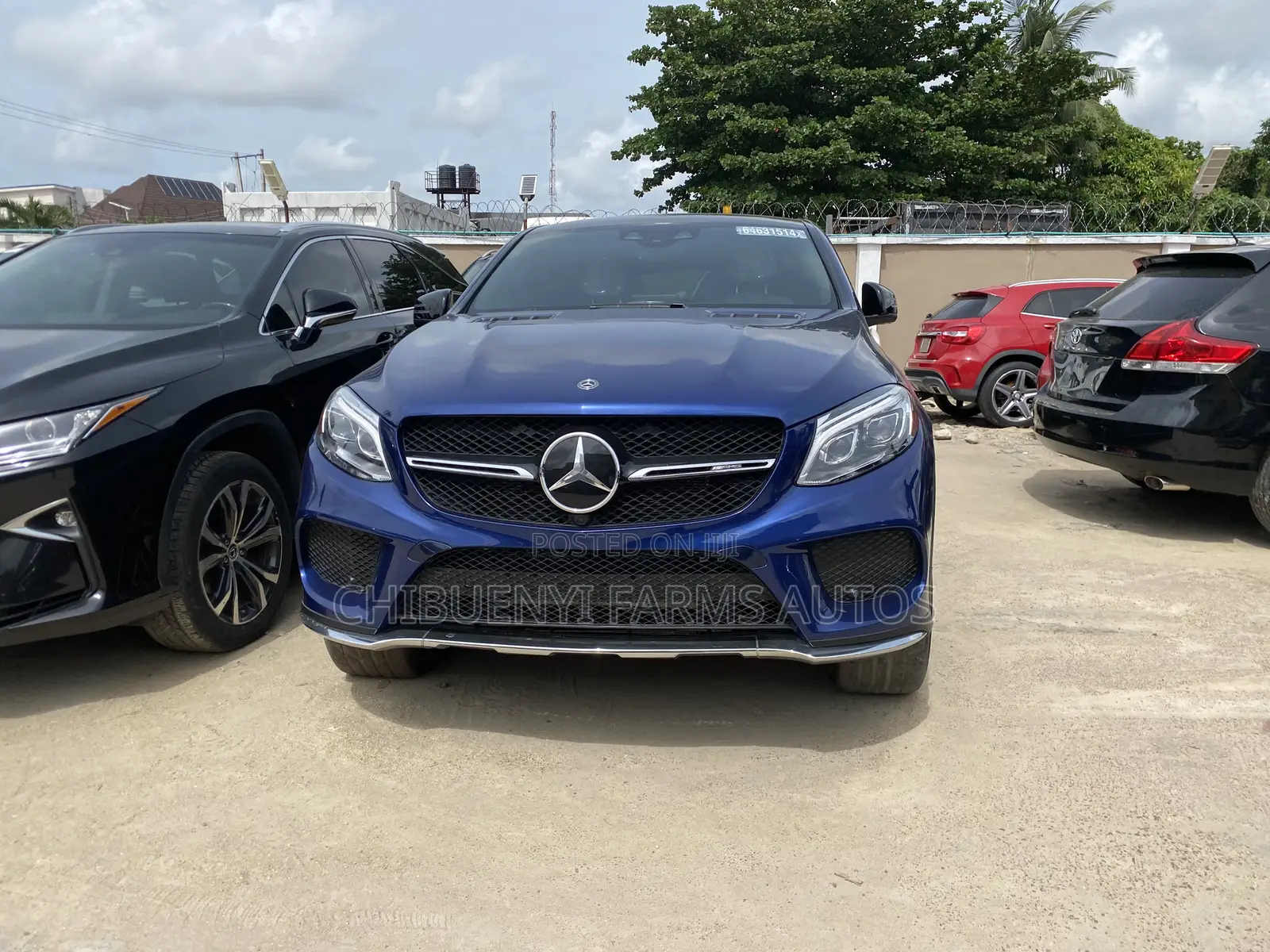 Mercedes-Benz GLE-Class AMG GLE 43 4MATIC 2019 Blue