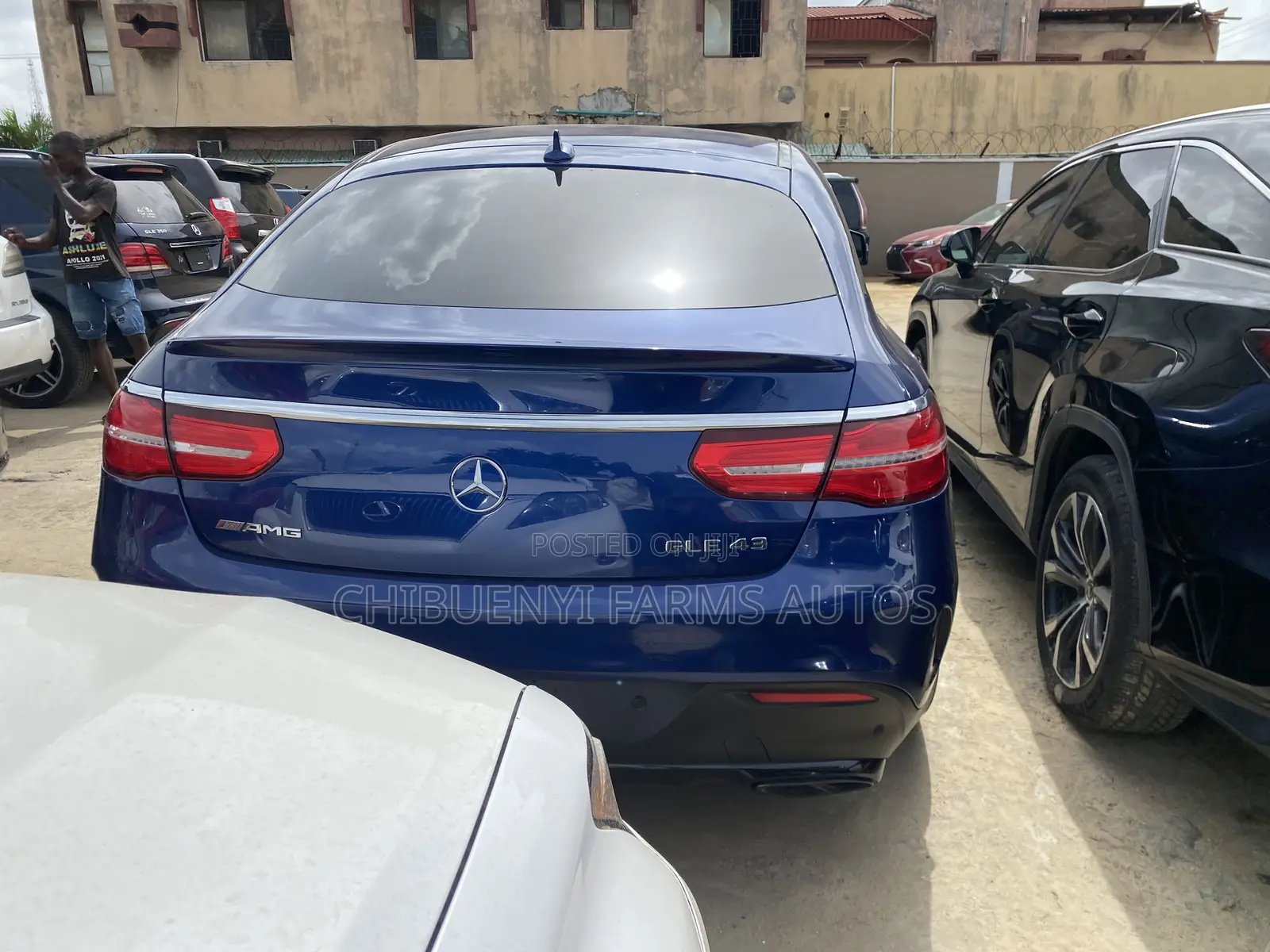 Mercedes-Benz GLE-Class AMG GLE 43 4MATIC 2019 Blue