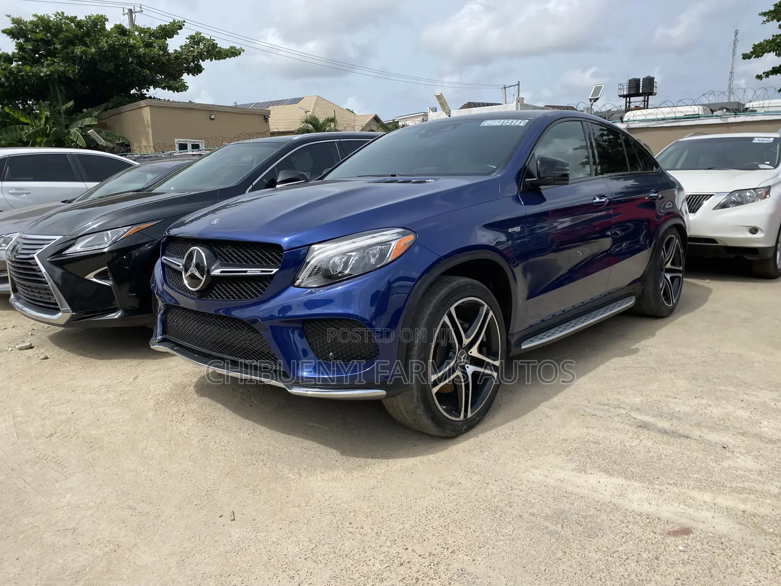 Mercedes-Benz GLE-Class AMG GLE 43 4MATIC 2019 Blue