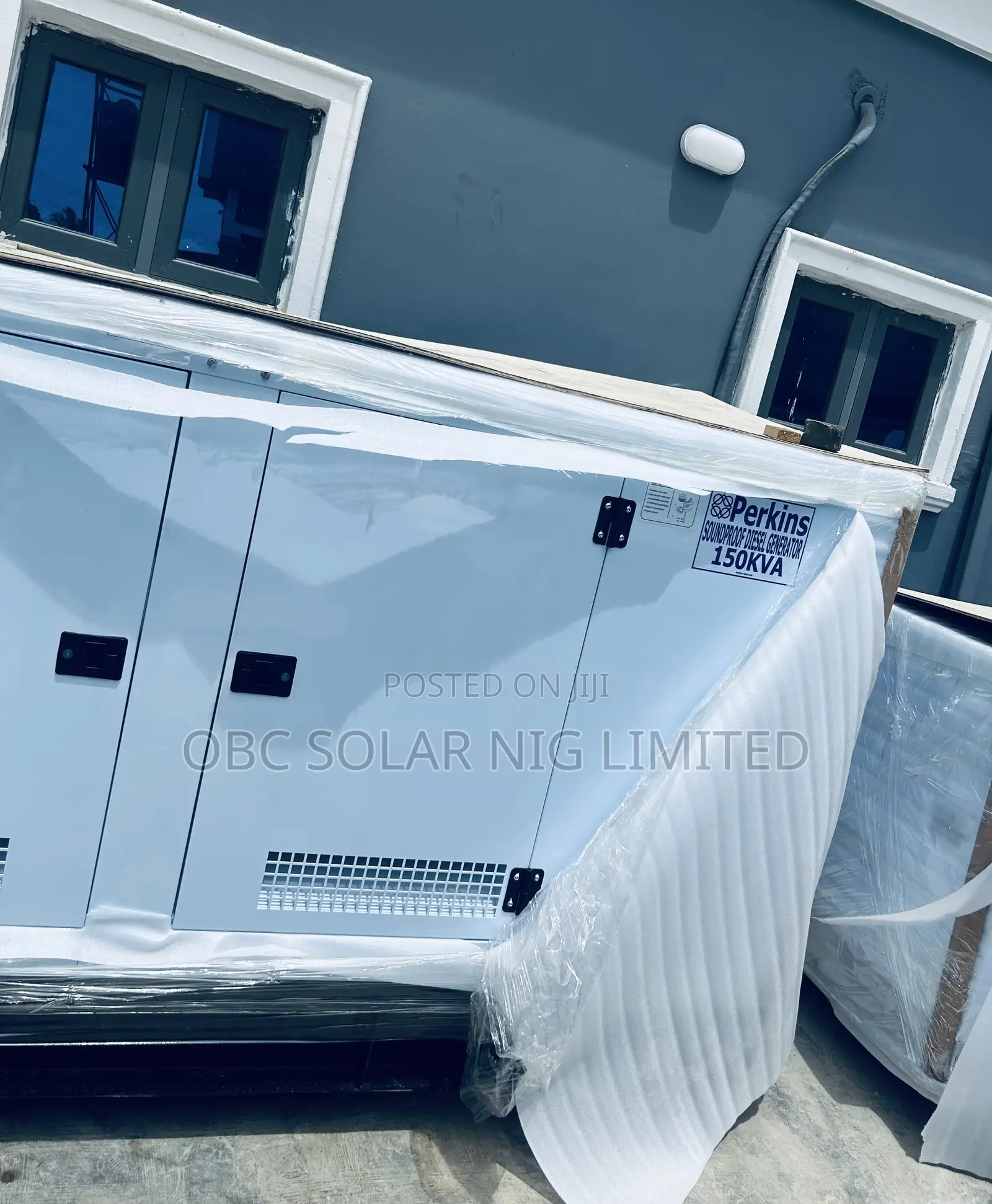 Perkins  150kva Soundproof Generator – Built for Nigerian Hustle