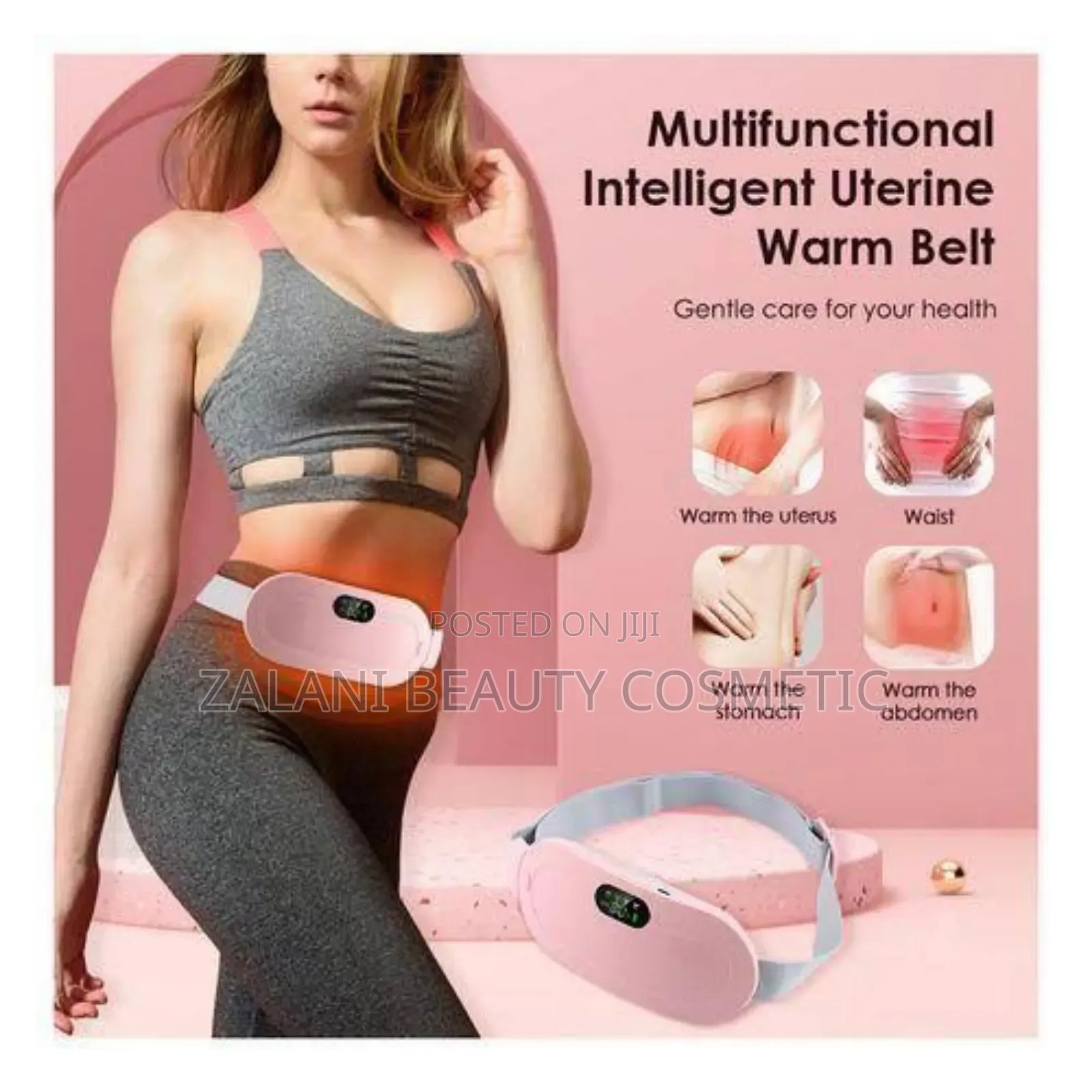 A Portable Menstrual Heating Pad and Massage Belt