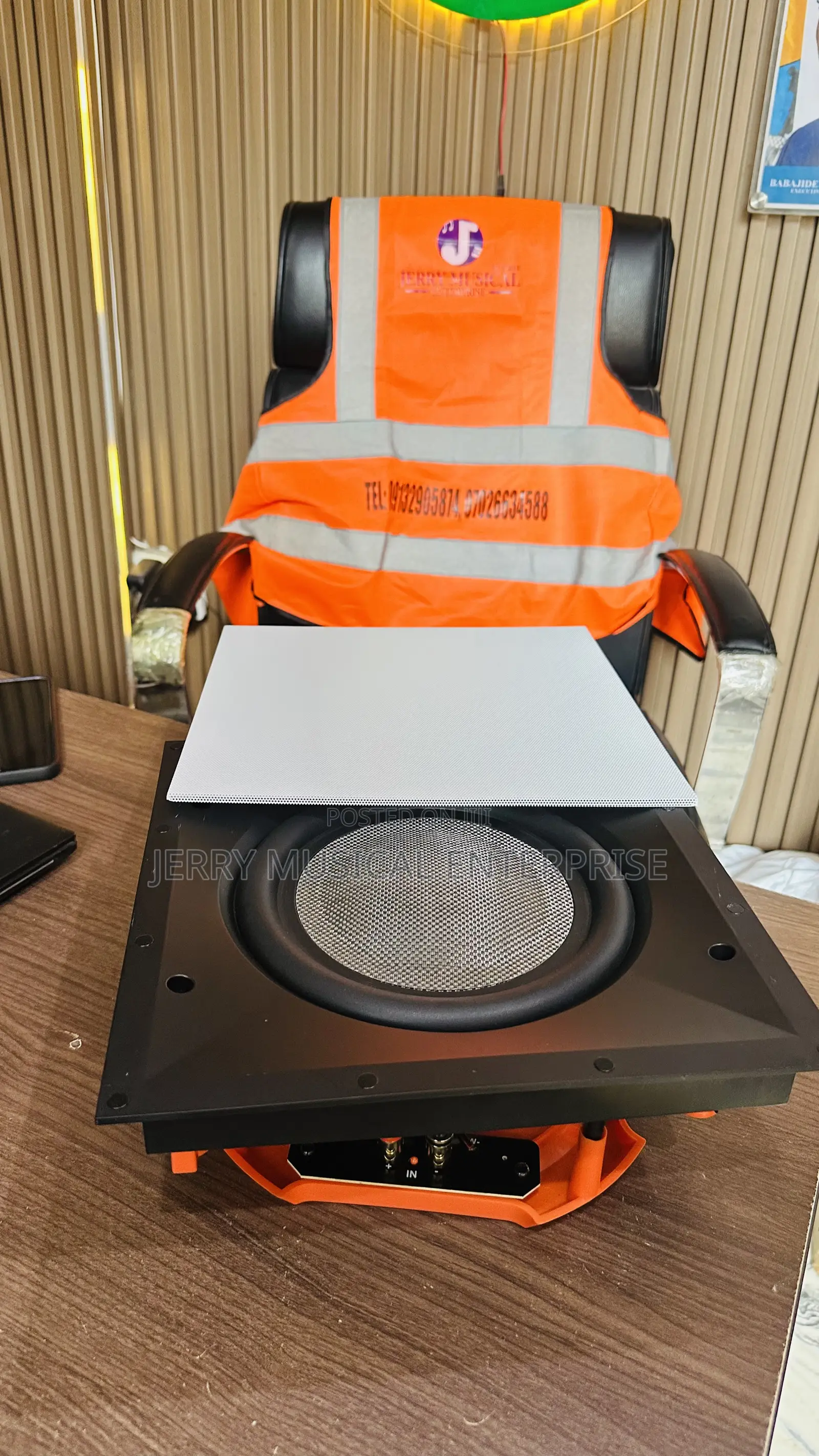 Cinema in Wall Subwoofer With
