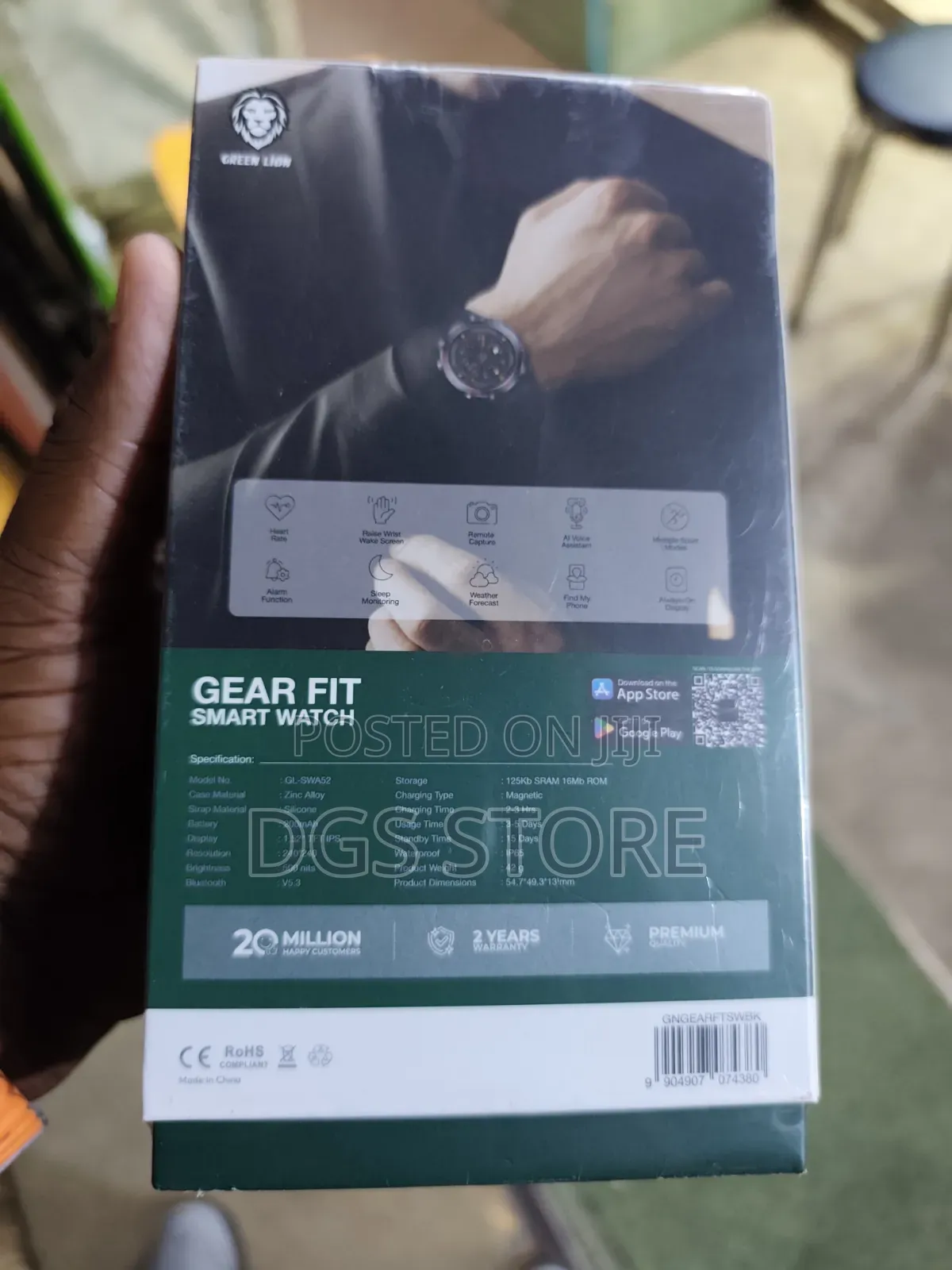 Green Lion Gear Fit Smart Watch