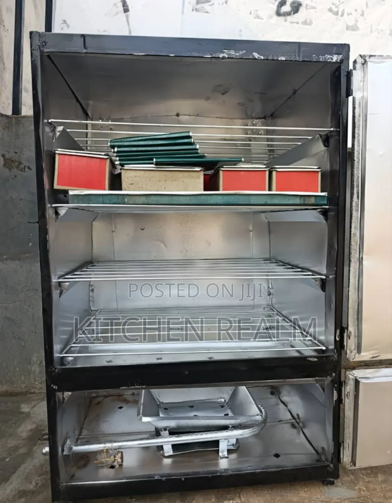 4 Steps Local Oven (Bakery Fabricated Oven) Padded