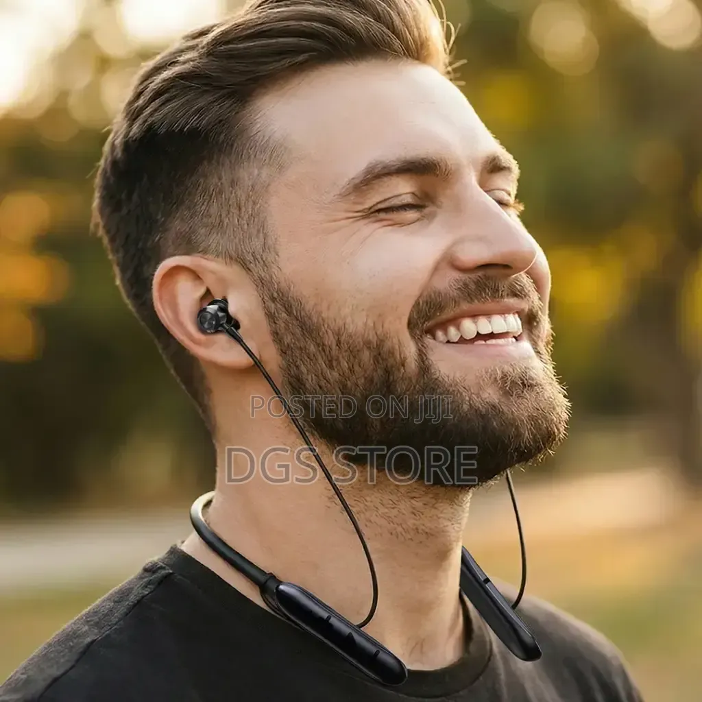 Porodo Auraband Neckband Enc Bluetooth Earphone