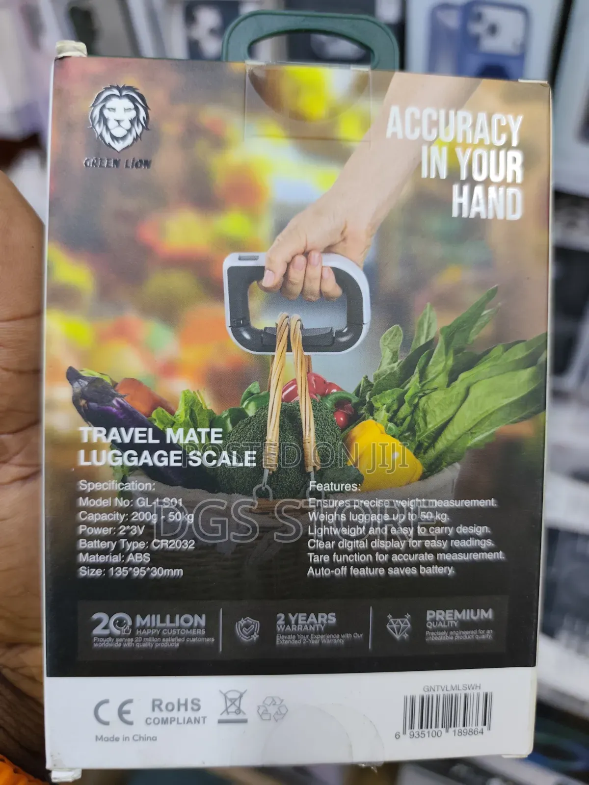Green Lion Travel Mate Luggage Scale