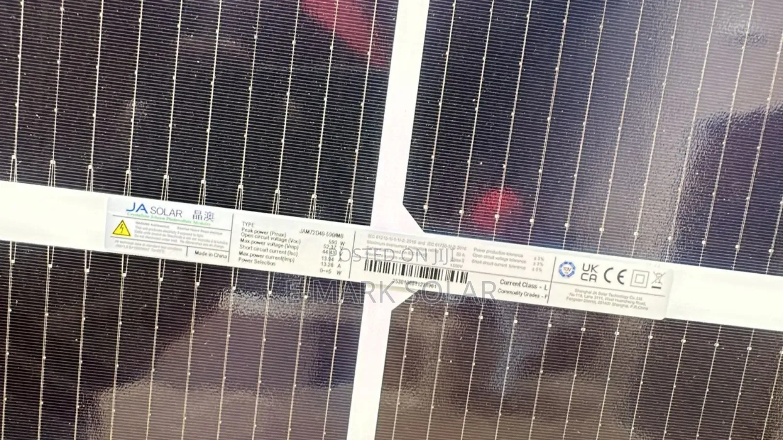 Ja Solar Panels 144cells Available Now